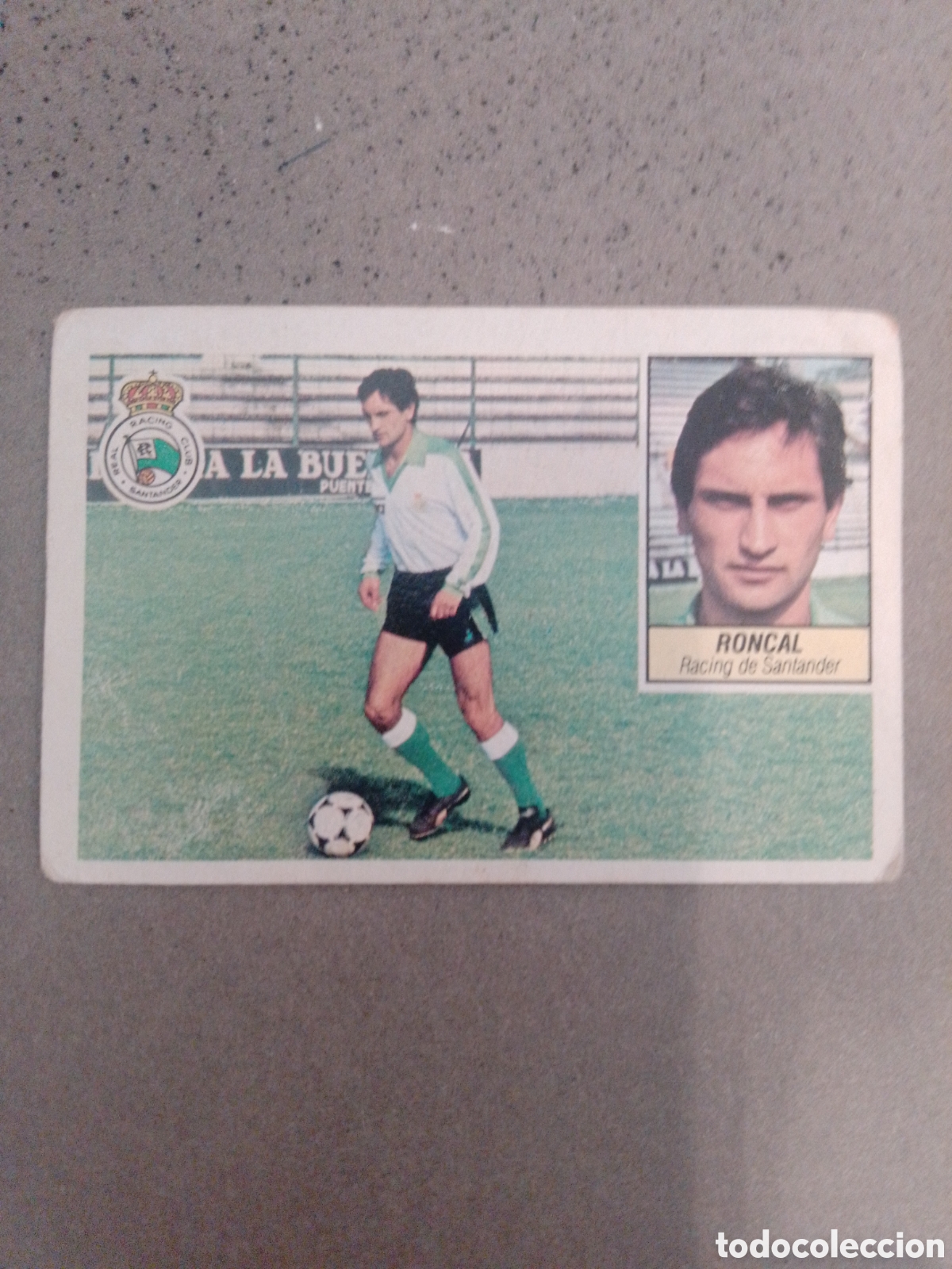 Fu&szlig;ball-Sticker: RONCAL RACING DE SANTANDER 1984-85 ESTE SIN PEGAR