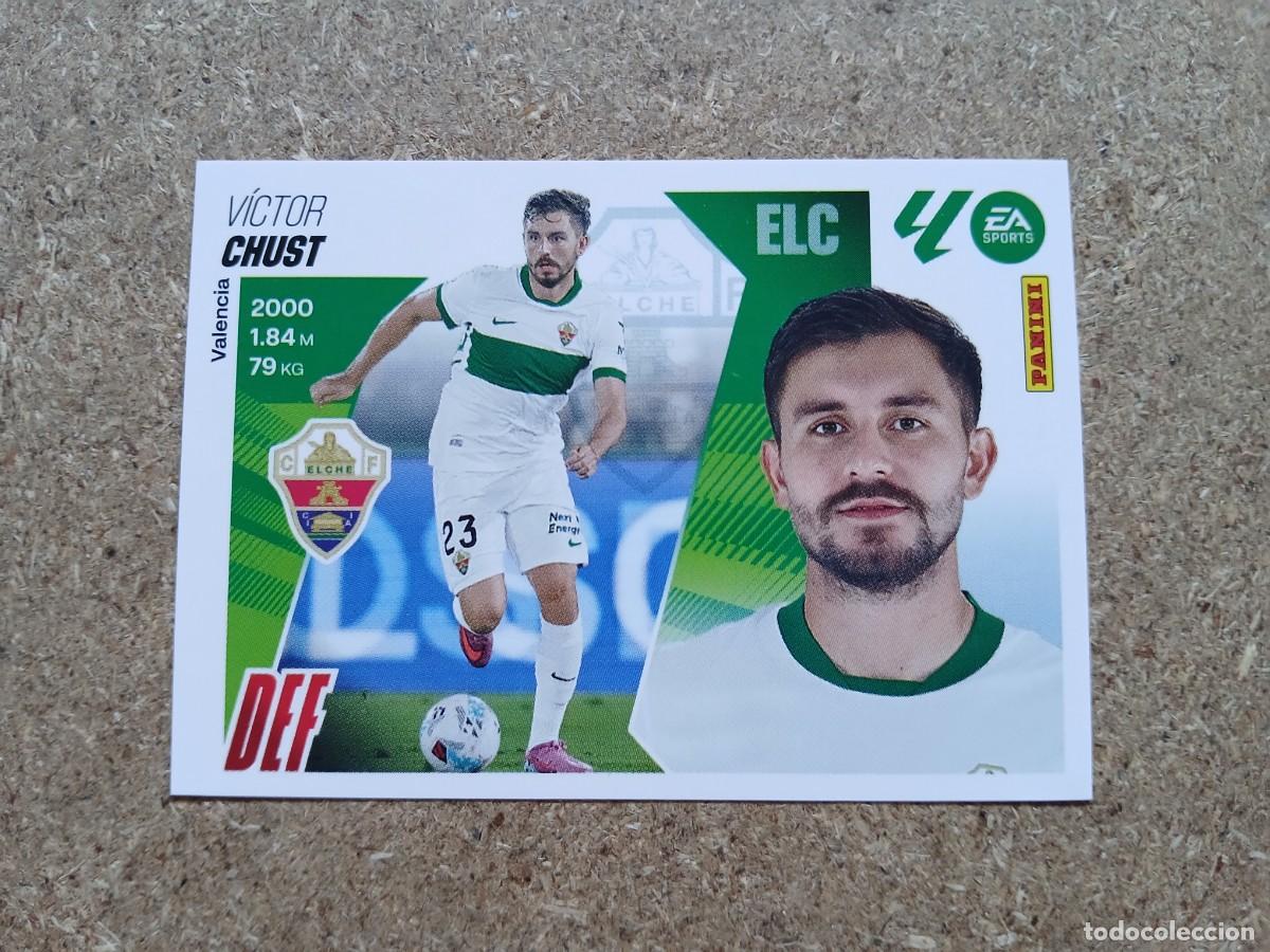 Cromos de f&uacute;tbol: VICTOR CHUST - ELCHE CF ULTIMOS FICHAJES N&ordm; 25 LIGA ESTE 2025 2026 - 25 26