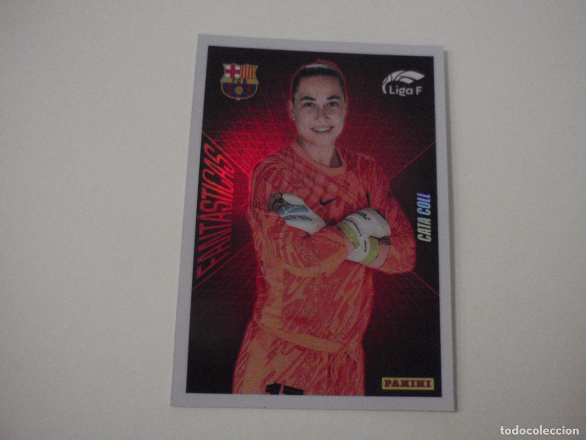 Cromos de f&uacute;tbol: Cromo sticker 346 CATA COLL Barcelona FANT&Aacute;STICAS. LIGA F femenina 2024 2025. Panini 24 25