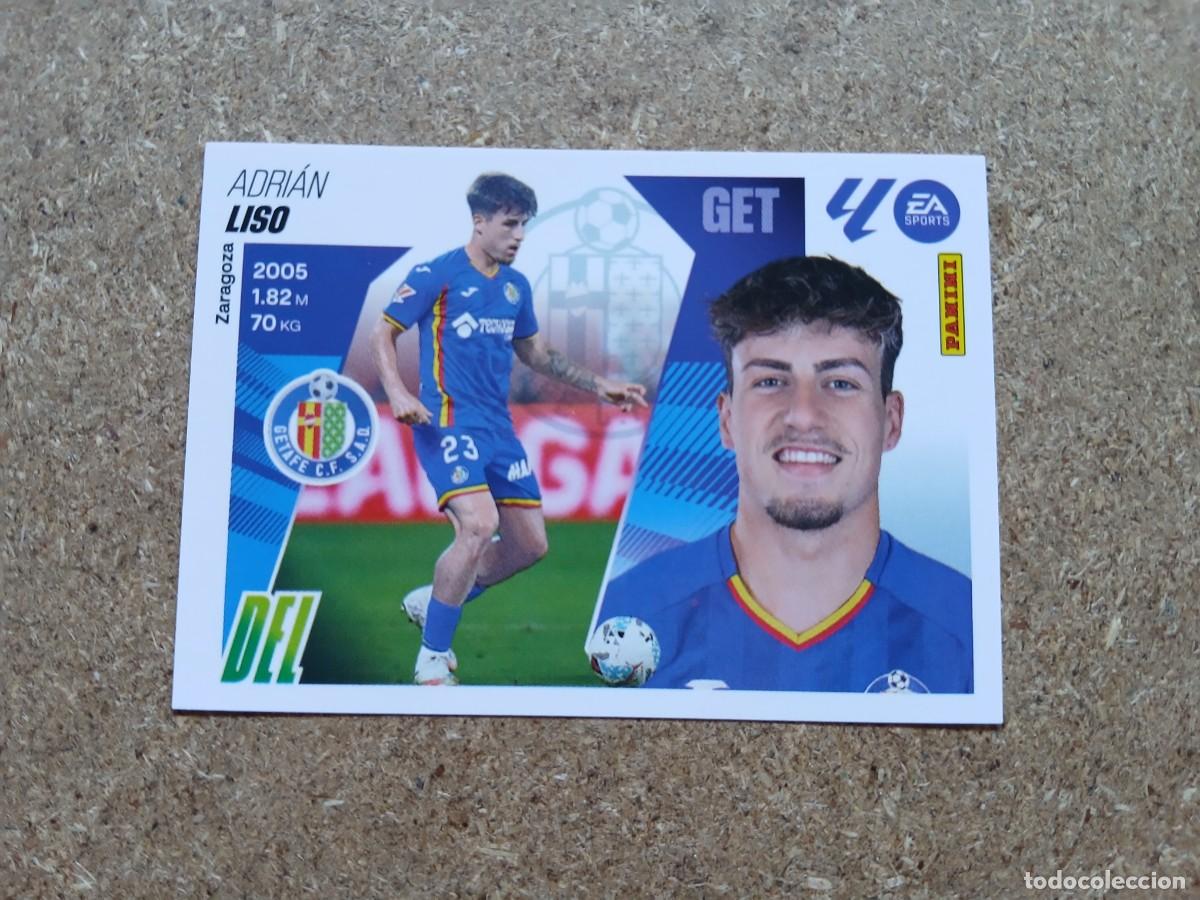 Cromos de f&uacute;tbol: ADRIAN LISO - GETAFE CF ULTIMOS FICHAJES N&ordm; 34 LIGA ESTE 2025 2026 - 25 26