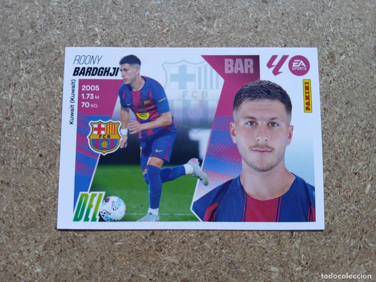 Cromos de f&uacute;tbol: ROONY BARDGHJI - FC BARCELONA ULTIMOS FICHAJES N&ordm; 41 LIGA ESTE 2025 2026 - 25 26