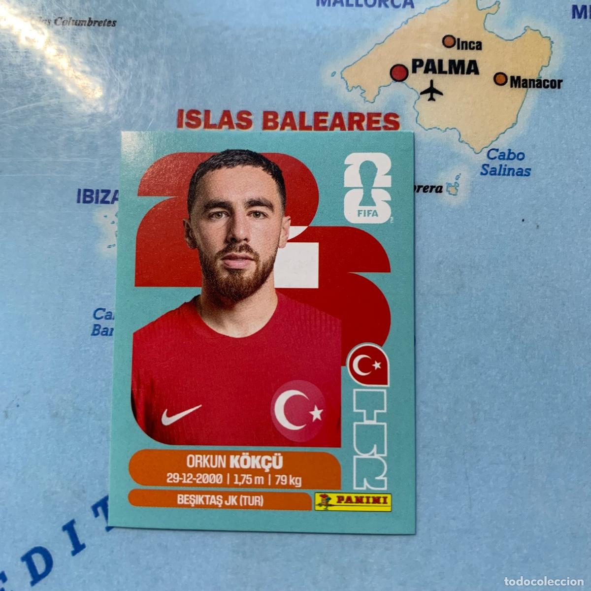 Cromos de f&uacute;tbol: Turquia n&uacute;mero 12 cromo panini Mundial Fifa World Cup 2026