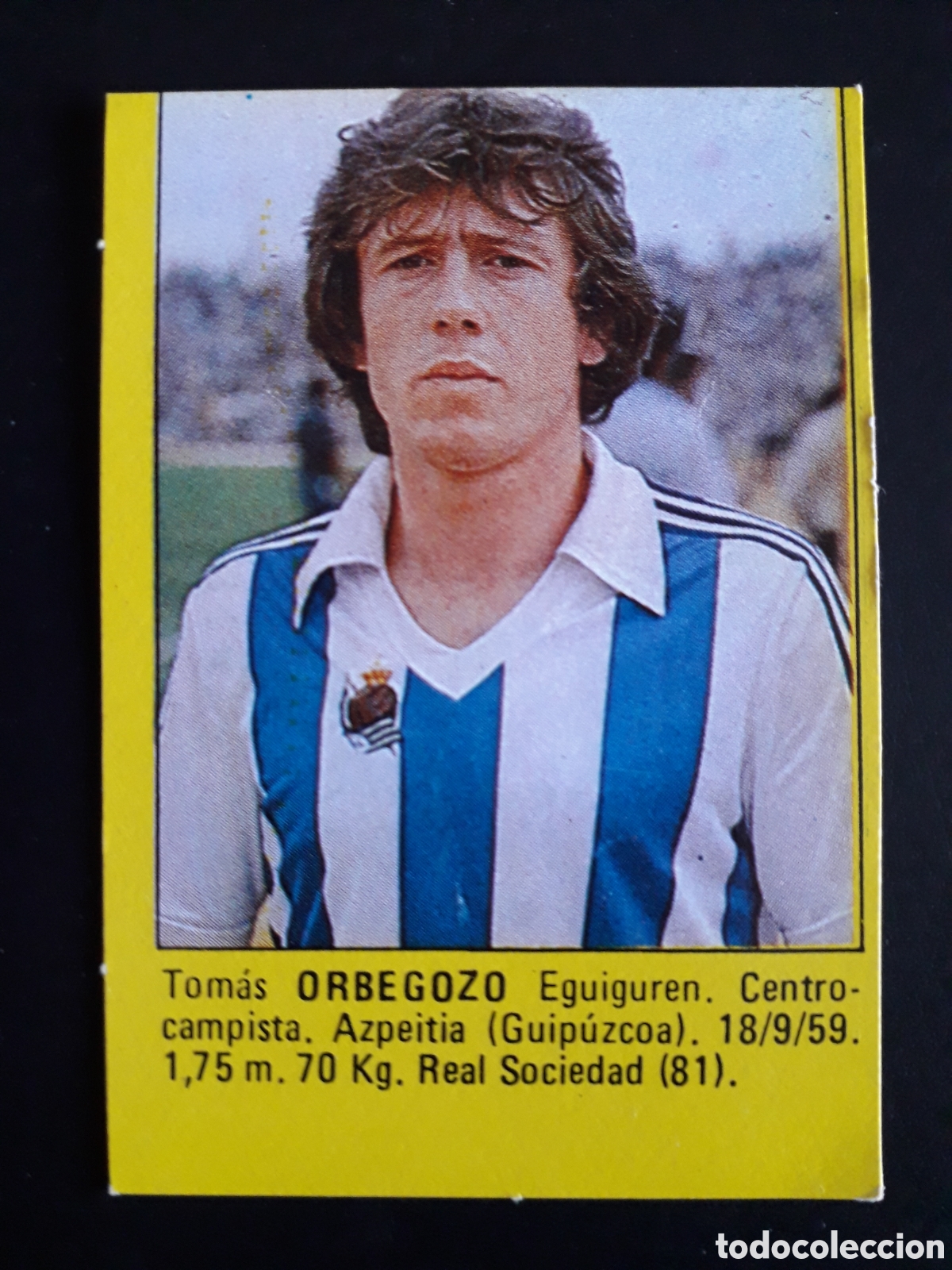 Cromos de Futebol: ORBEGOZO REAL SOCIEDAD SUPER F&Uacute;TBOL 84 83-84 1983-1984 ROLL&Aacute;N DESPEGADO PEDIDO M&Iacute;NIMO 3&euro;