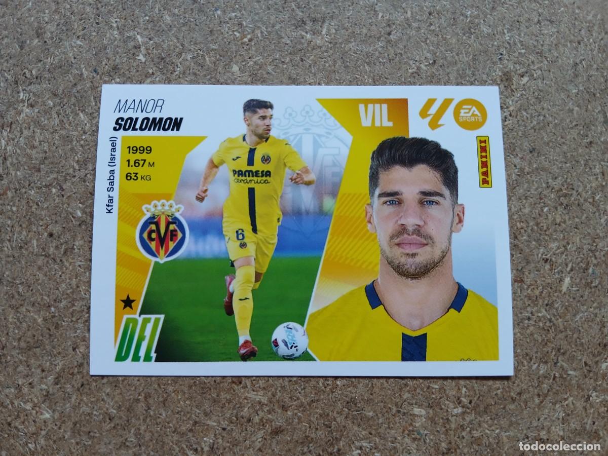 Cromos de f&uacute;tbol: MANOR SOLOMON - VILLARREAL CF ULTIMOS FICHAJES N&ordm; 52 LIGA ESTE 2025 2026 - 25 26