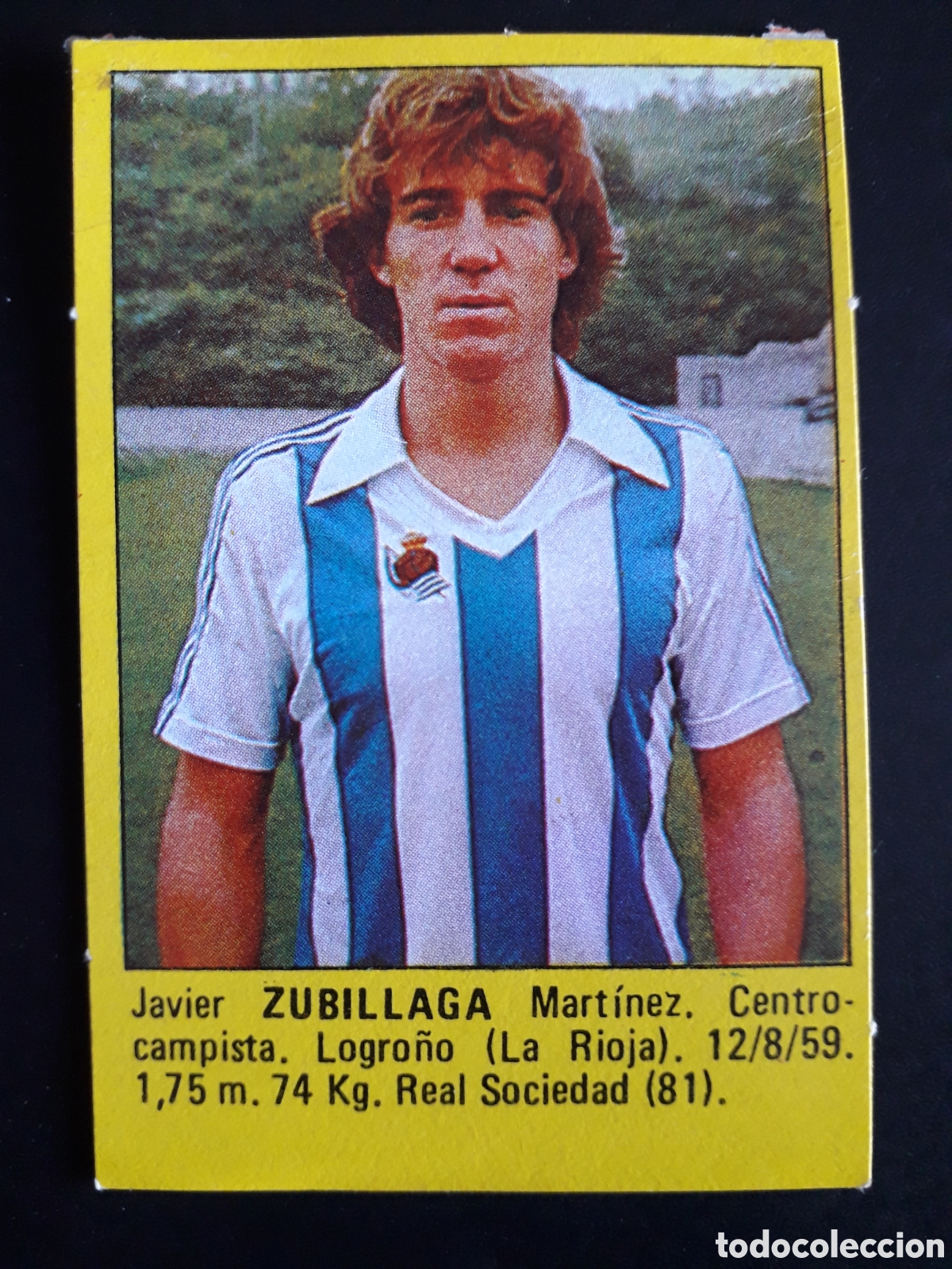 Cromos de f&uacute;tbol: ZUBILLAGA REAL SOCIEDAD SUPER F&Uacute;TBOL 84 83-84 1983-1984 ROLL&Aacute;N DESPEGADO PEDIDO M&Iacute;NIMO 3&euro;