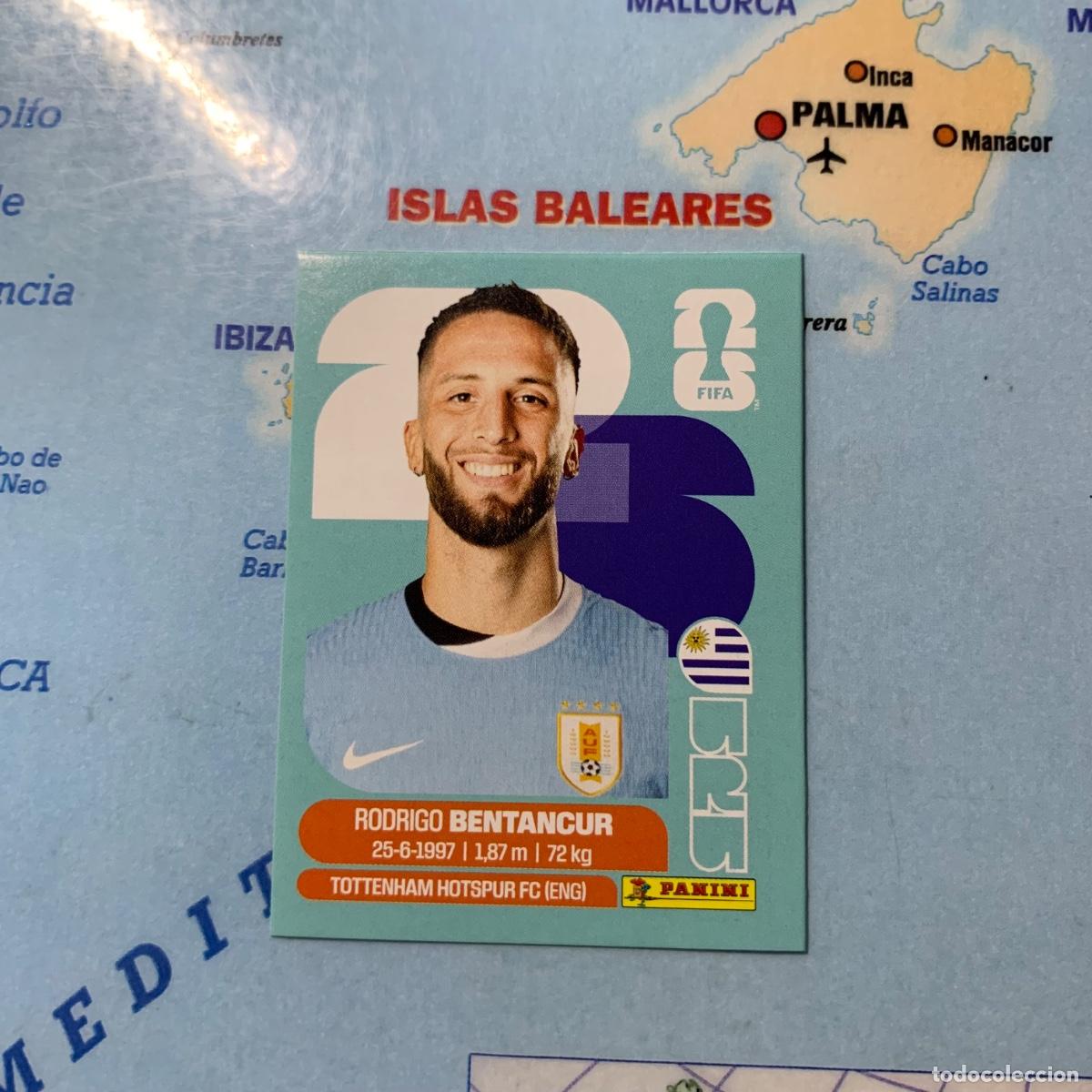 Cromos de f&uacute;tbol: Uruguay n&uacute;mero 12 cromo panini Mundial Fifa World Cup 2026