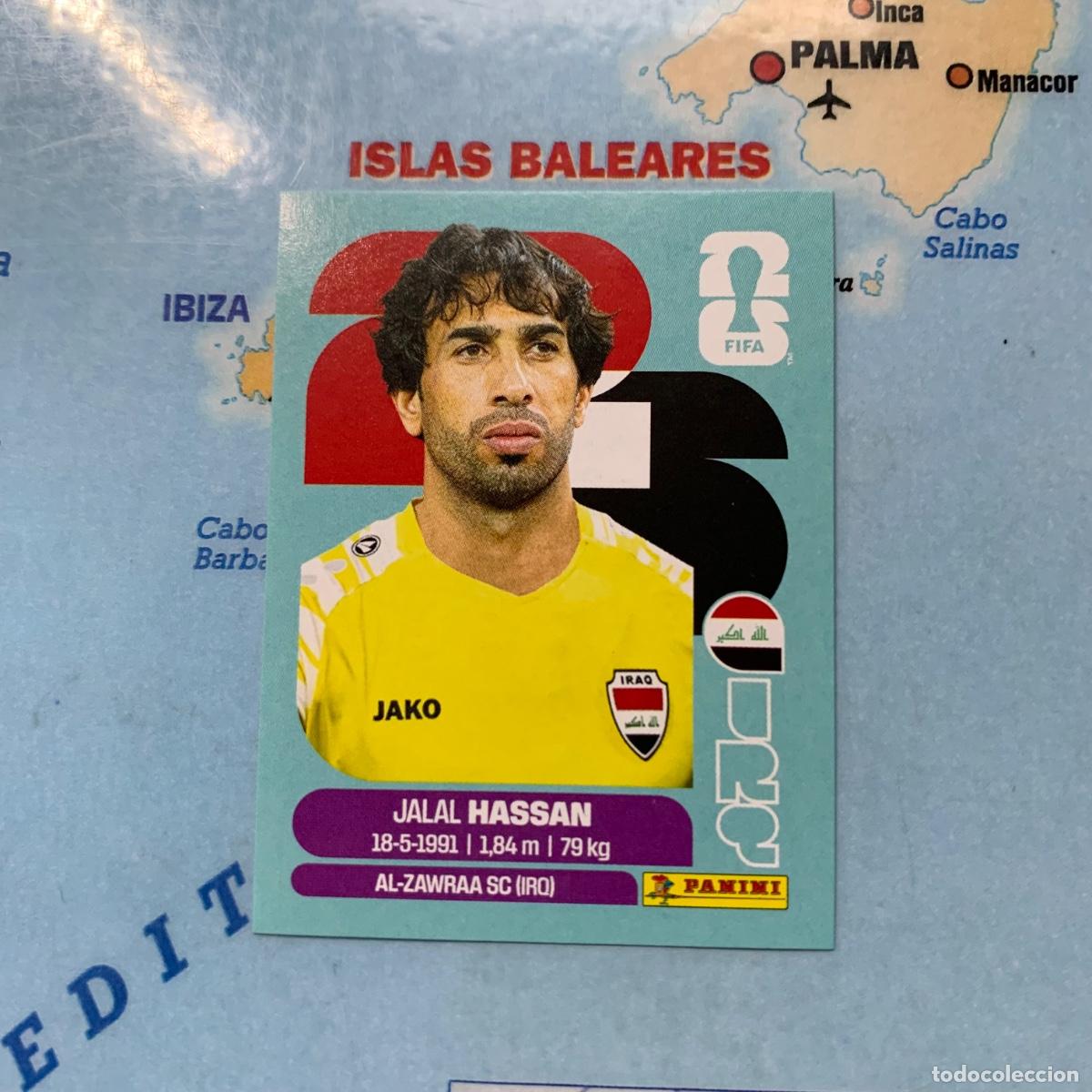Cromos de f&uacute;tbol: Irak n&uacute;mero 2 cromo panini Mundial Fifa World Cup 2026