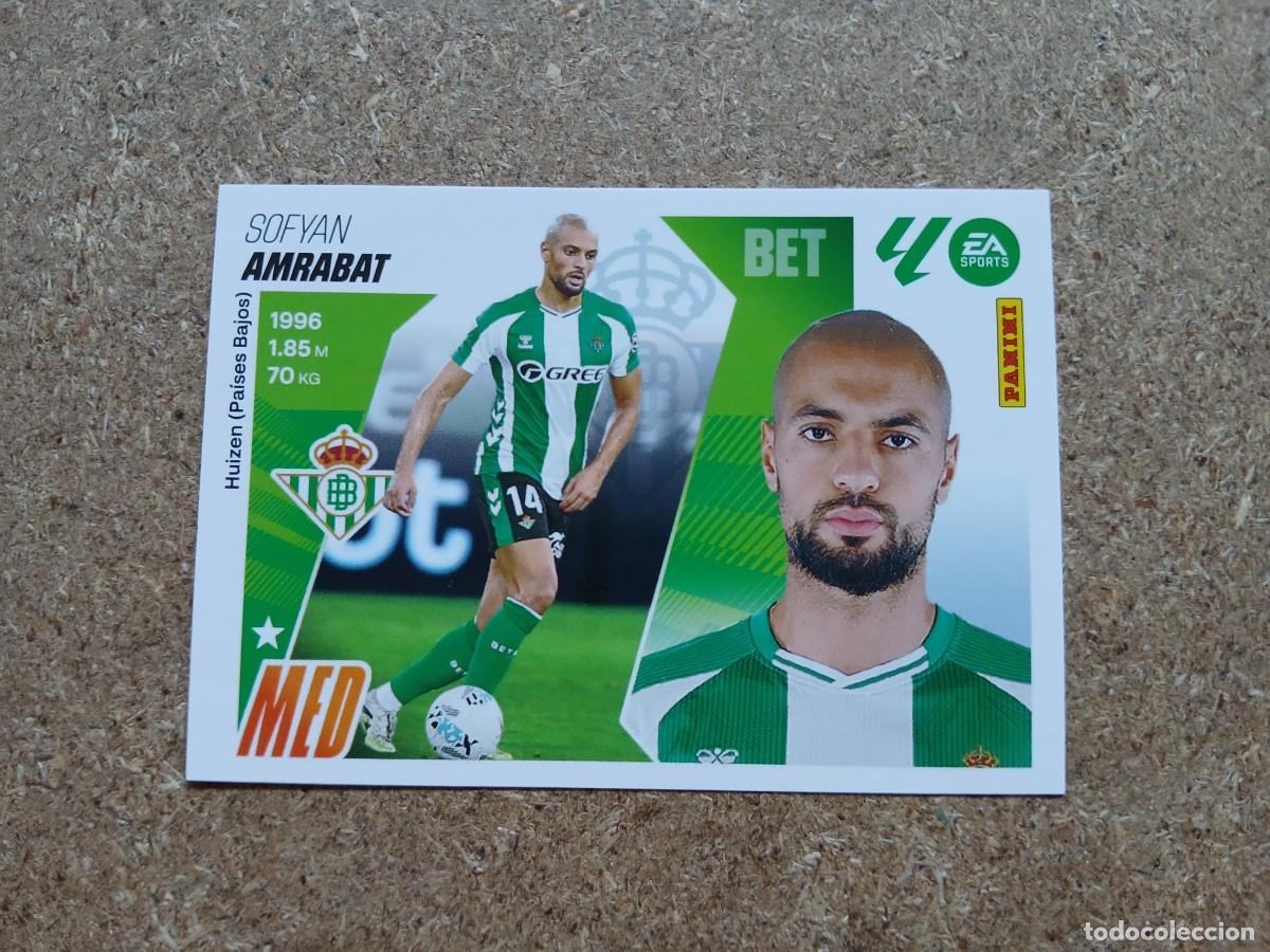 Figurine di Calcio: SOFYAN AMRABAT - REAL BETIS ULTIMOS FICHAJES N&ordm; 55 LIGA ESTE 2025 2026 - 25 26