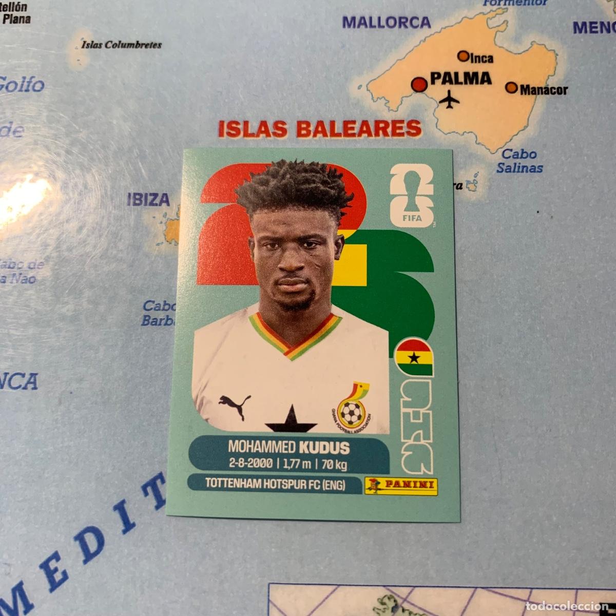 Figurine di Calcio: Ghana n&uacute;mero 14 cromo panini Mundial Fifa World Cup 2026