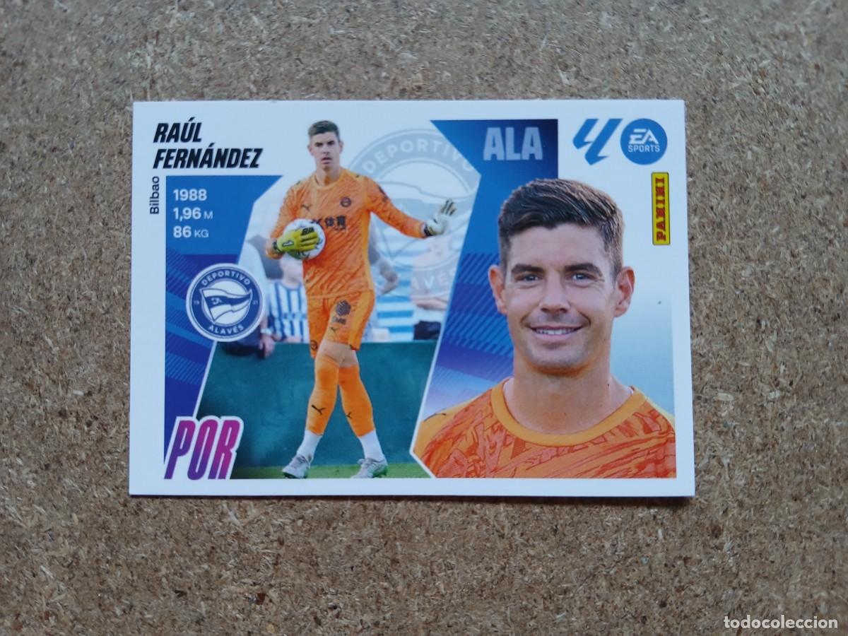 Football Stickers: RAUL FERNANDEZ - DEPORTIVO ALAVES COLOCA N&ordm; 4 BIS LIGA ESTE 2025 2026 - 25 26