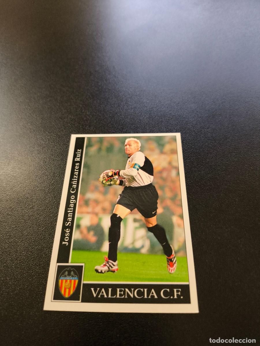 Football Stickers: 87 Ca&ntilde;izares VALENCIA MUNDICROMO FICHAS LIGA 2001 2002 01 02 NO PANINI ESTE