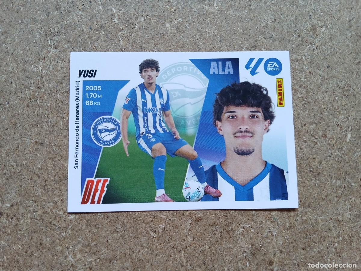 Football Stickers: YUSI - DEPORTIVO ALAVES COLOCA N&ordm; 6 BIS LIGA ESTE 2025 2026 - 25 26