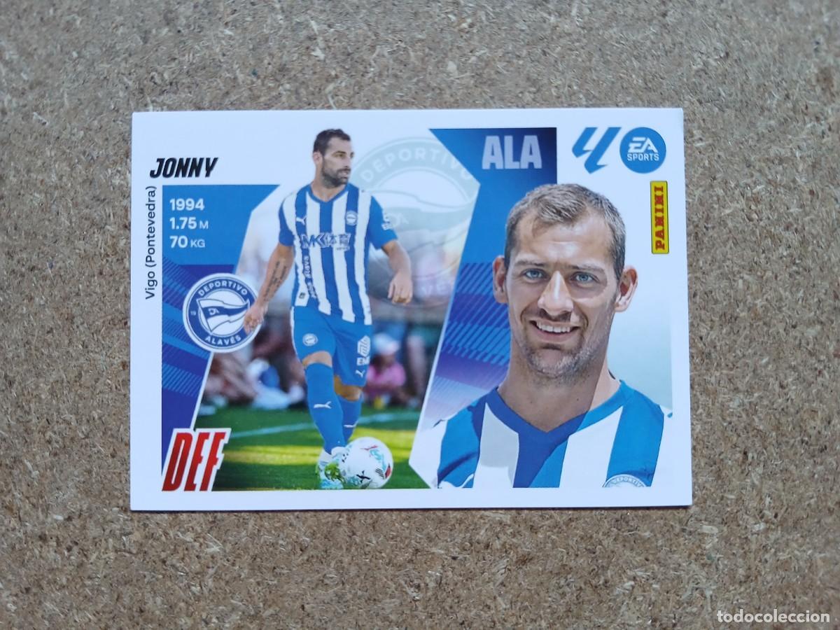 Football Stickers: JONNY - DEPORTIVO ALAVES COLOCA N&ordm; 10 BIS LIGA ESTE 2025 2026 - 25 26