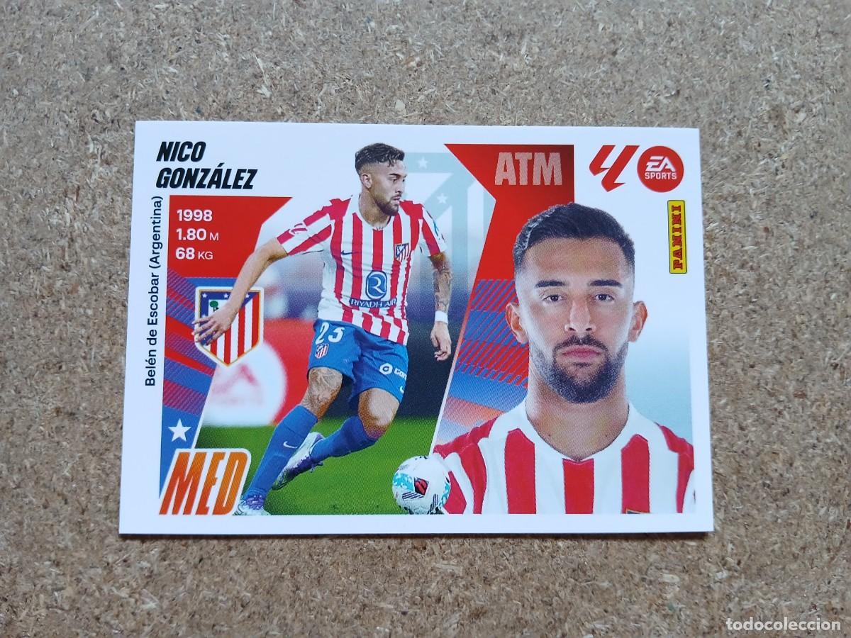 Football Stickers: NICO GONZALEZ - ATLETICO DE MADRID COLOCA N&ordm; 12 BIS LIGA ESTE 2025 2026 - 25 26