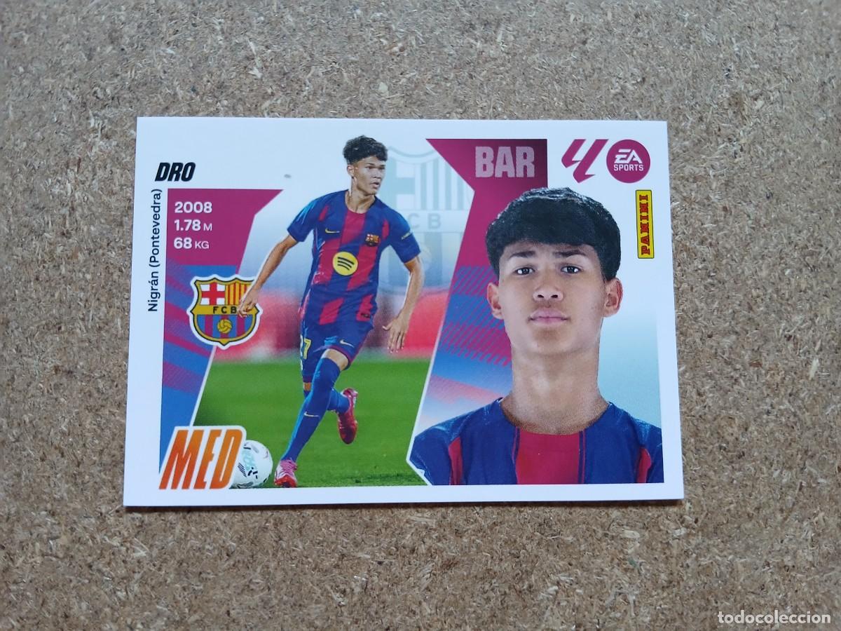 Football Stickers: DRO - FC BARCELONA COLOCA N&ordm; 13 BIS LIGA ESTE 2025 2026 - 25 26
