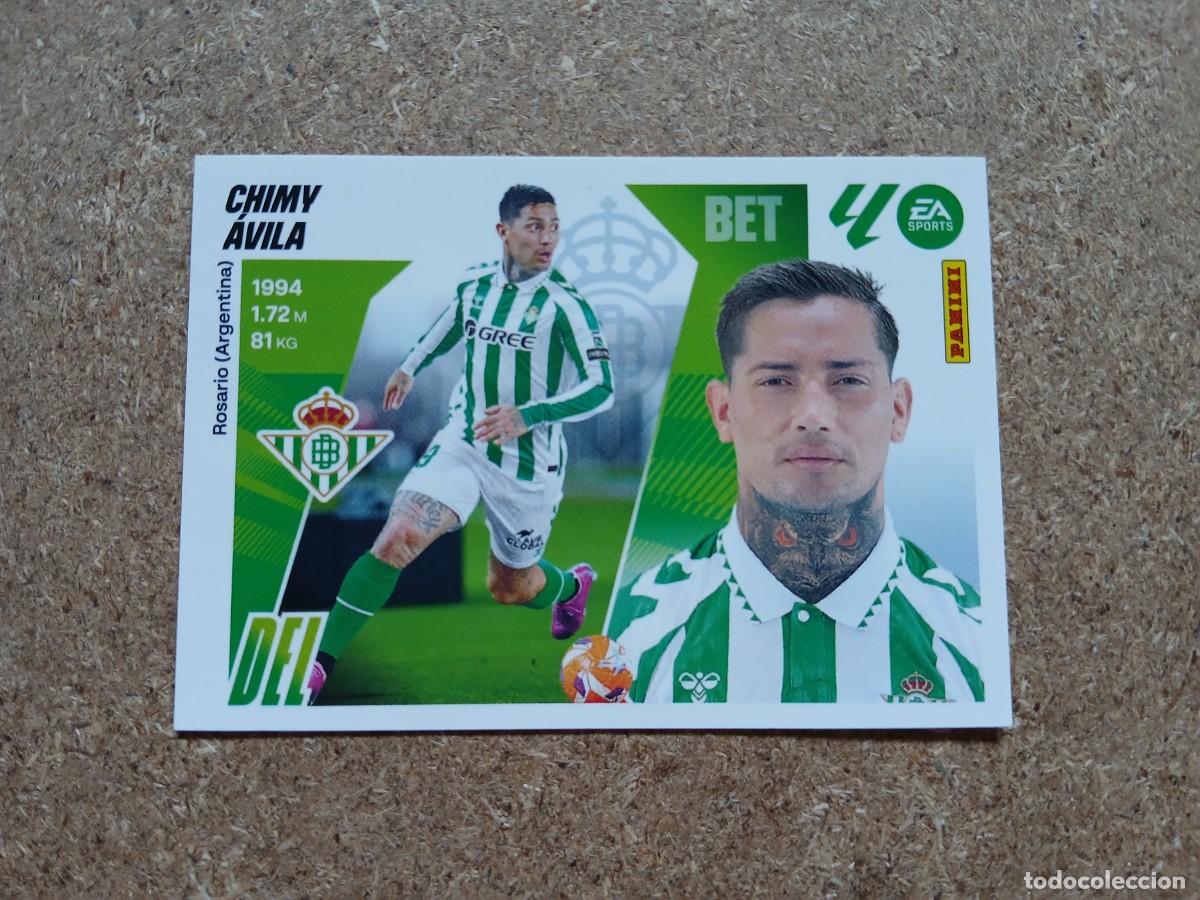Cromos de f&uacute;tbol: CHIMY AVILA - REAL BETIS COLOCA N&ordm; 19 BIS LIGA ESTE 2025 2026 - 25 26