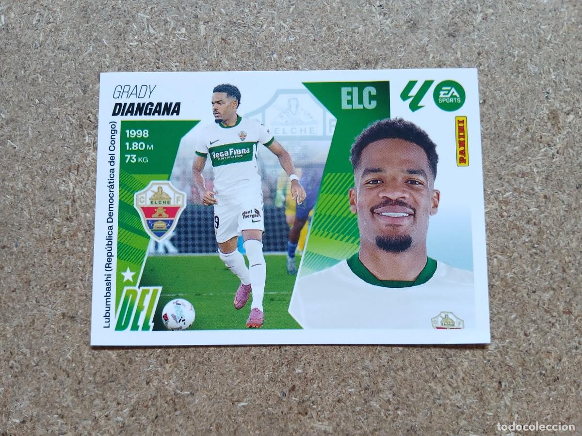 Cromos de f&uacute;tbol: GRANDY DIANGANA - ELCHE CF COLOCA N&ordm; 20 BIS LIGA ESTE 2025 2026 - 25 26