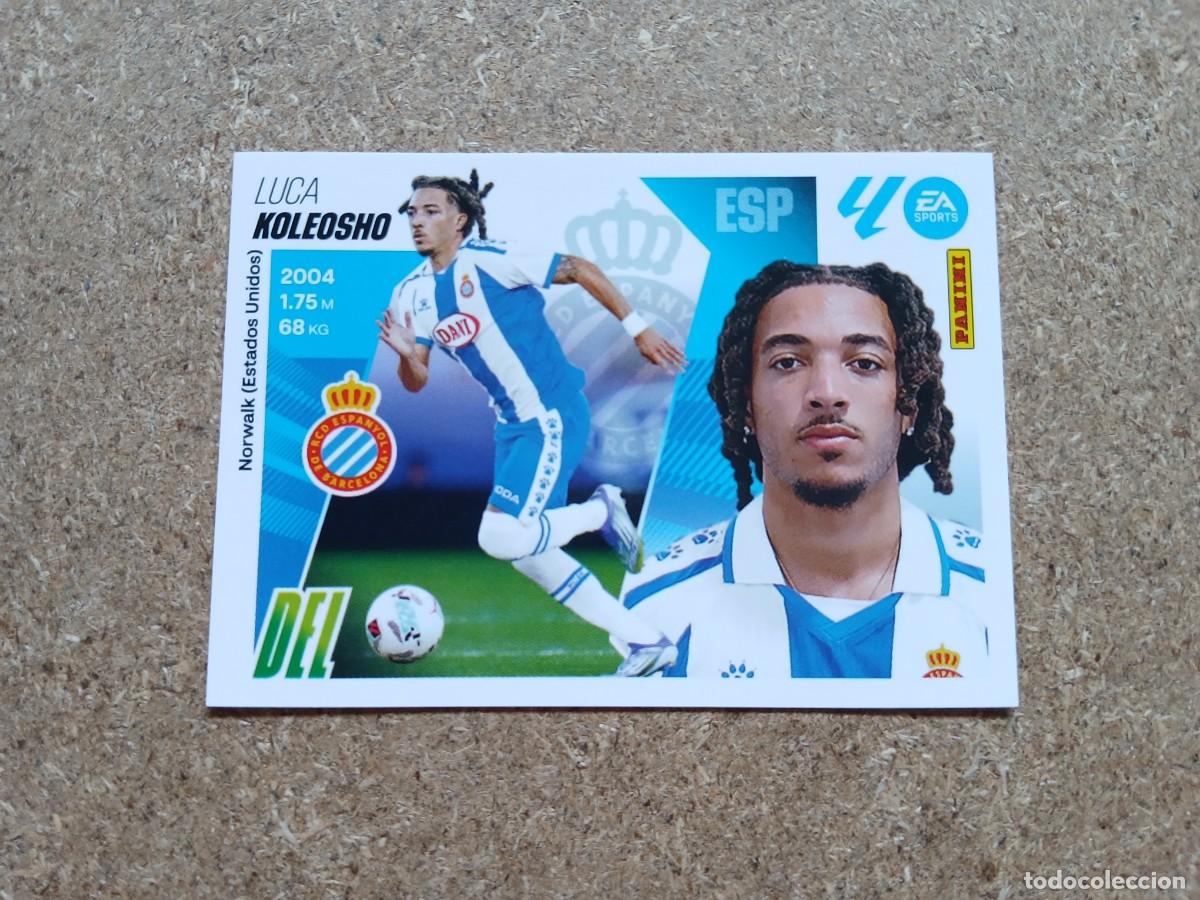 Cromos de f&uacute;tbol: LUCA KOLEOSHO - RCD ESPANYOL COLOCA N&ordm; 17 BIS LIGA ESTE 2025 2026 - 25 26