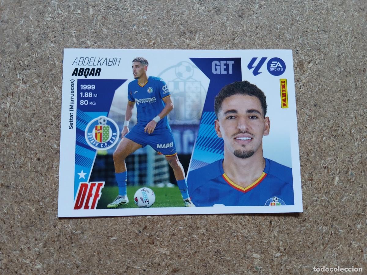 Cromos de f&uacute;tbol: ABDELKABIR ABQAR - GETAFE CF COLOCA N&ordm; 7 BIS LIGA ESTE 2025 2026 - 25 26