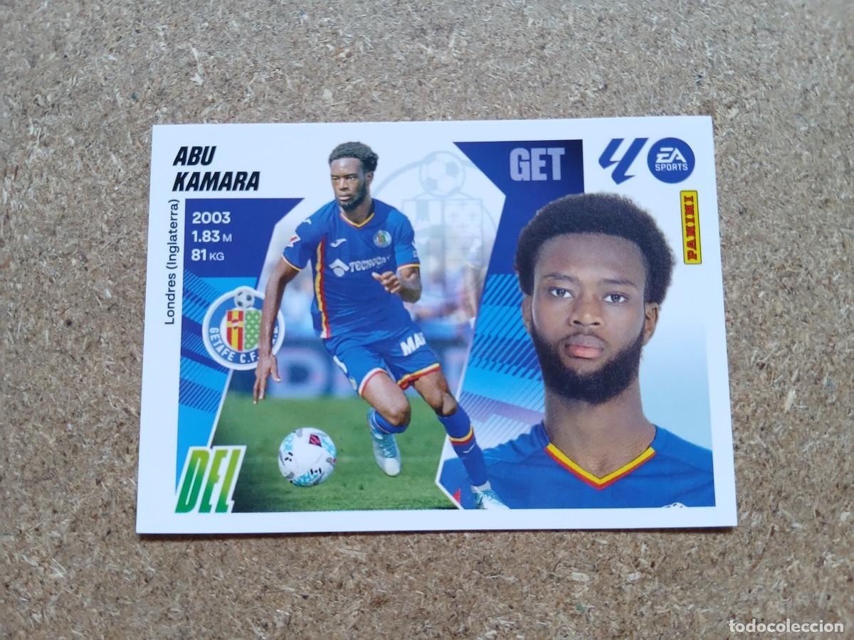 Cromos de f&uacute;tbol: ABU KAMARA - GETAFE CF COLOCA N&ordm; 17 BIS LIGA ESTE 2025 2026 - 25 26