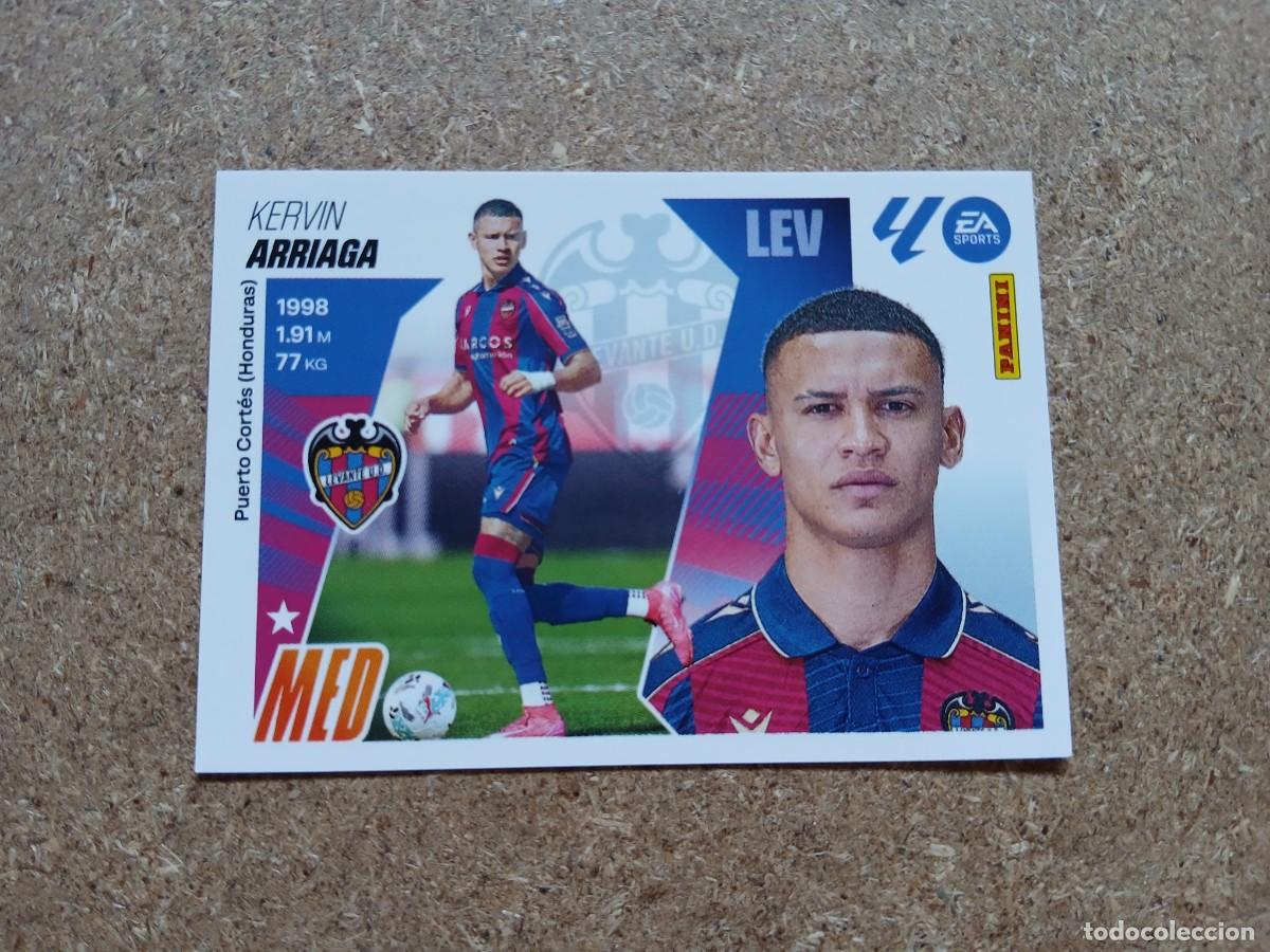 Cromos de f&uacute;tbol: KERVIN ARRIAGA - LEVANTE UD COLOCA N&ordm; 12 BIS LIGA ESTE 2025 2026 - 25 26
