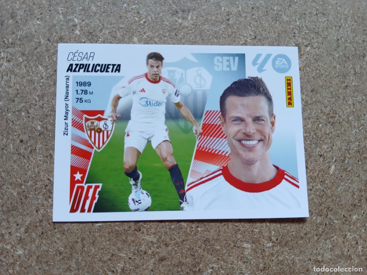 Cromos de f&uacute;tbol: CESAR AZPILICUETA - SEVILLA FC COLOCA N&ordm; 10 BIS LIGA ESTE 2025 2026 - 25 26
