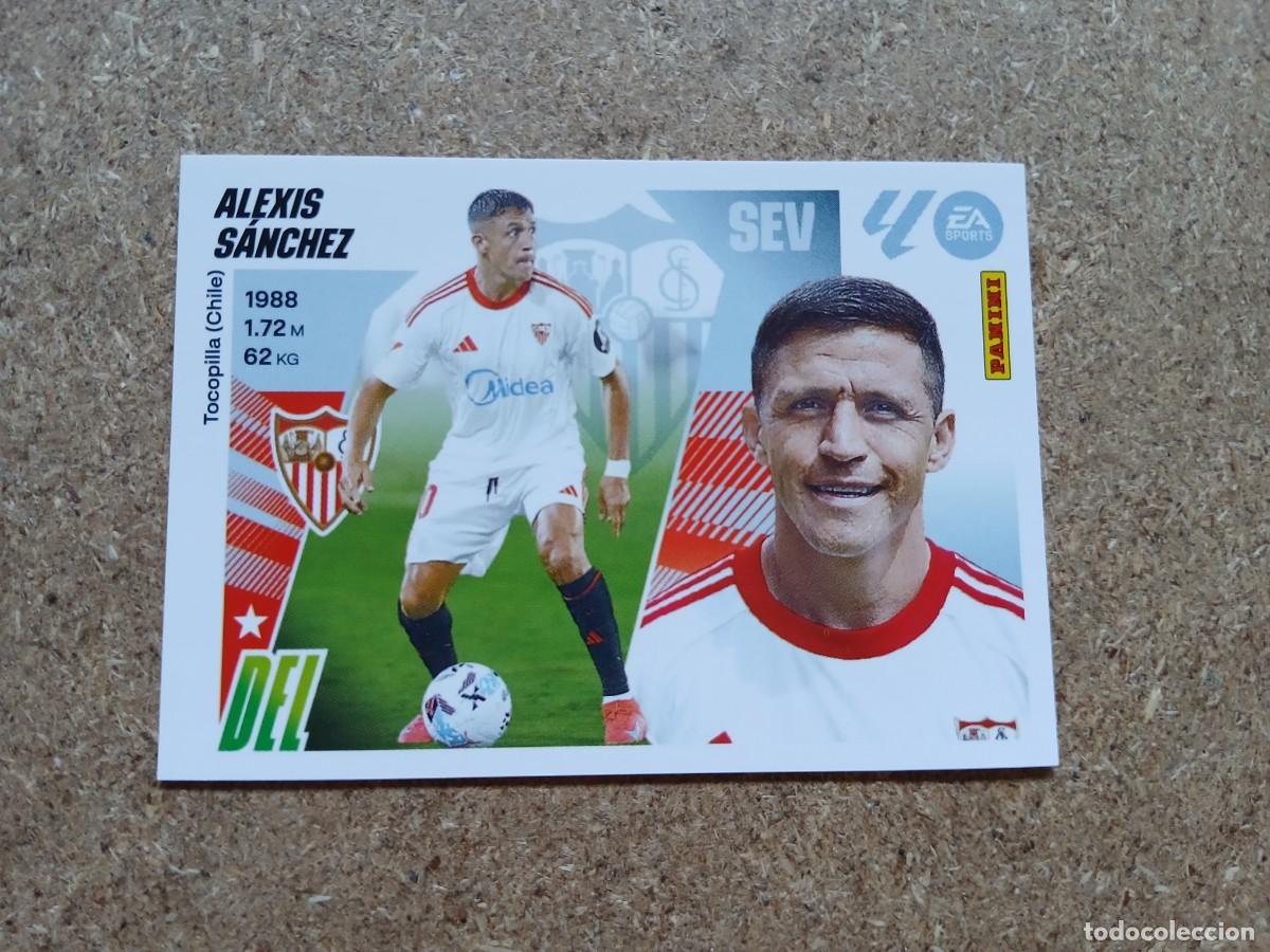 Cromos de f&uacute;tbol: ALEXIS SANCHEZ - SEVILLA FC COLOCA N&ordm; 18 BIS LIGA ESTE 2025 2026 - 25 26