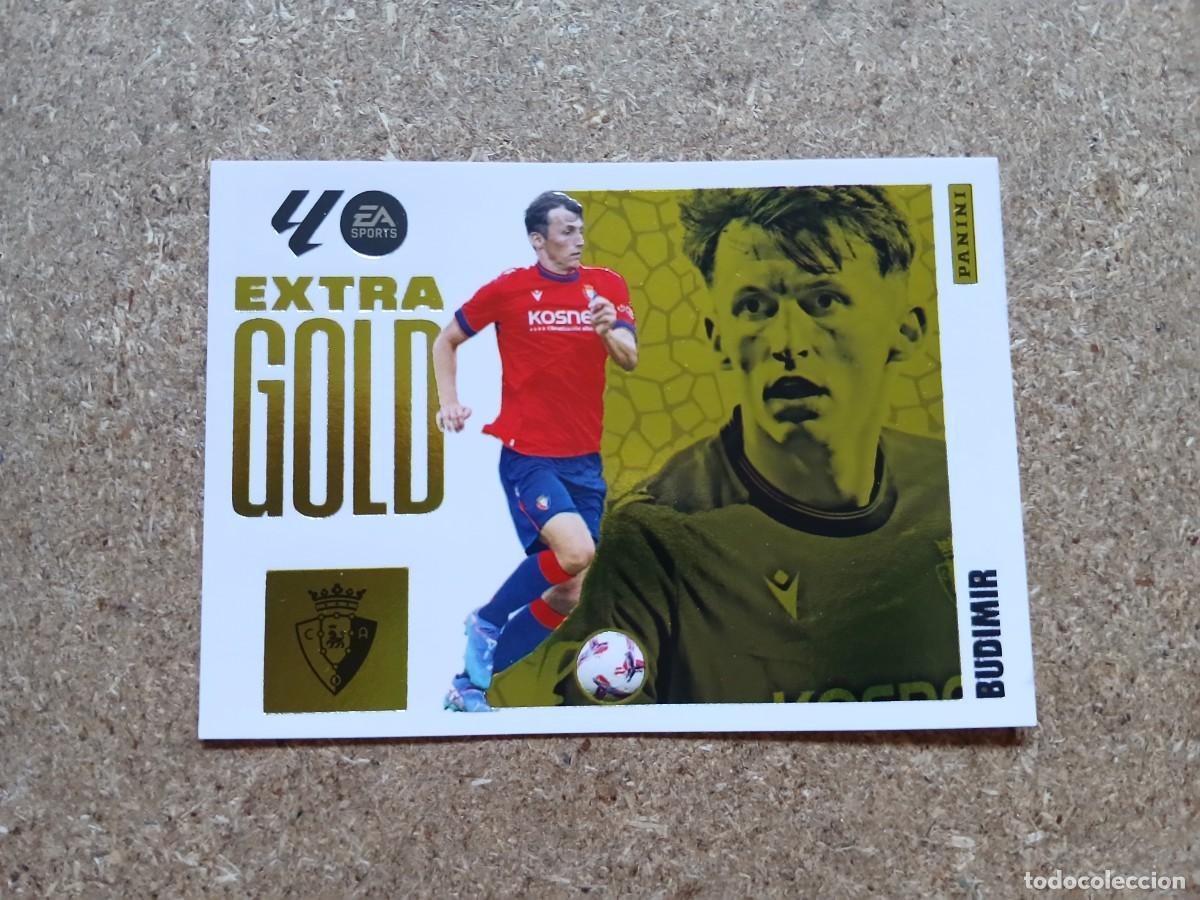 Cromos de f&uacute;tbol: BUDIMIR - CA OSASUNA EXTRA GOLD N&ordm; 3 LIGA ESTE 2025 2026 - 25 26