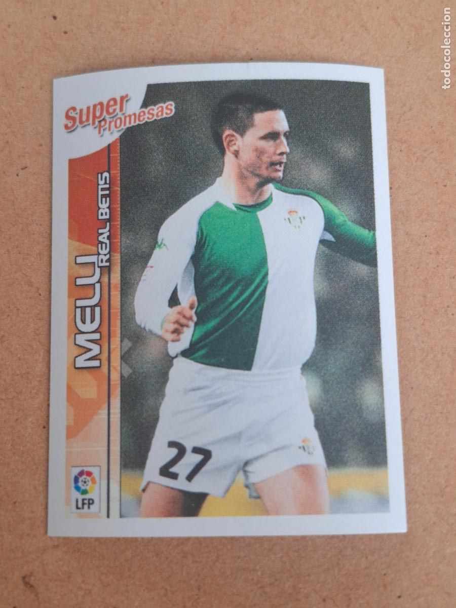 Cromos de f&uacute;tbol: SUPERLIGA ESTRELLAS 2003 2004 03 04 - PANINI - 451 MELLI - REAL BETIS ( NUNCA PEGADO )