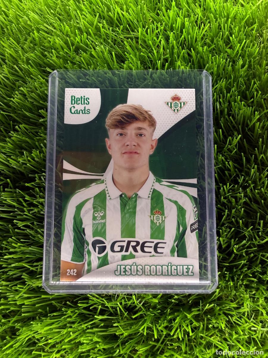 Cromos de f&uacute;tbol: N&ordm; 243 Jes&uacute;s Rodr&iacute;guez Canteranos Real Betis Holycards Betis Cards 2025
