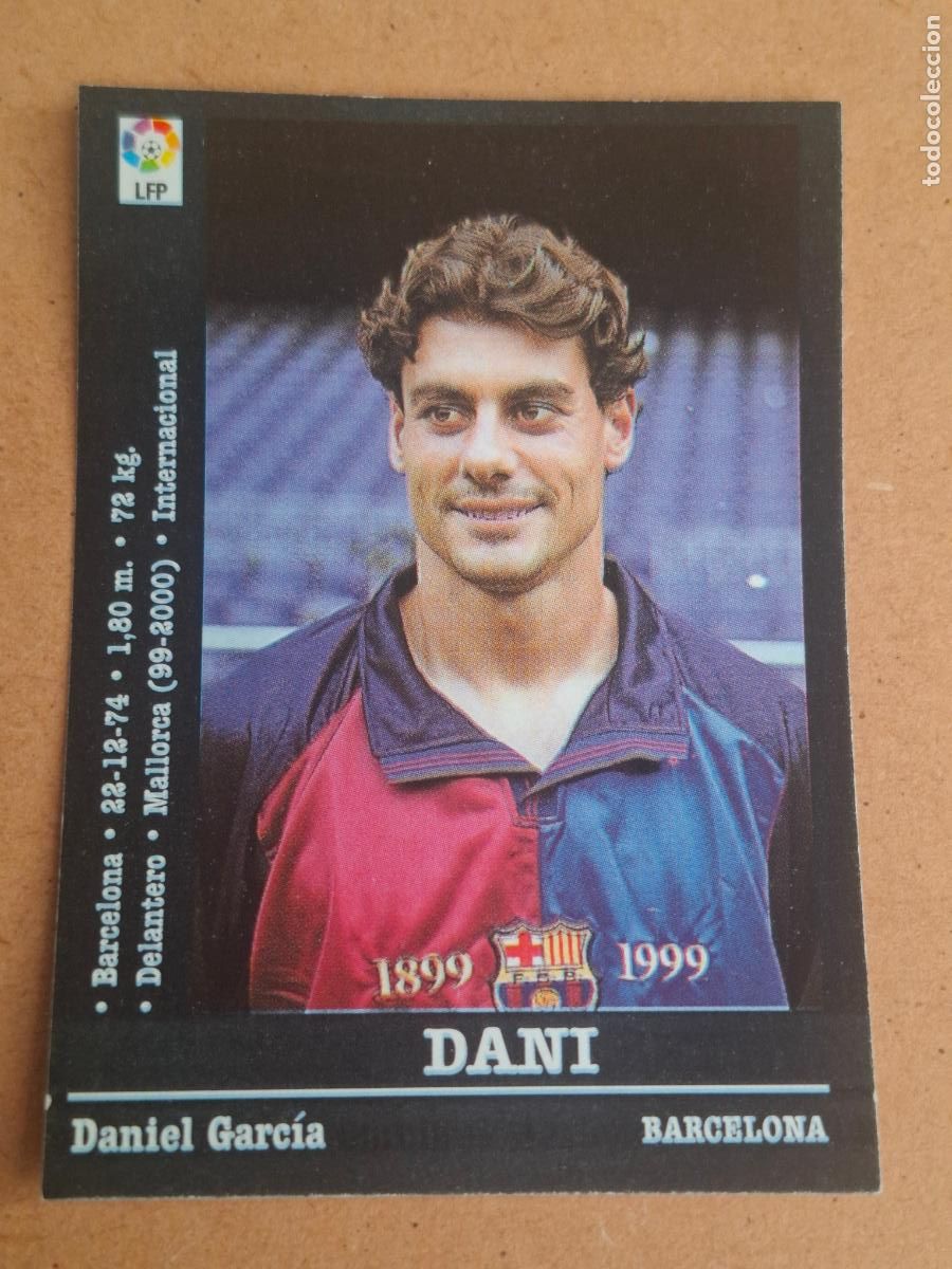 Cromos de f&uacute;tbol: PANINI LIGA 2000 2001 00 01 - 33 DANI - FC. BARCELONA ( NUNCA PEGADO )