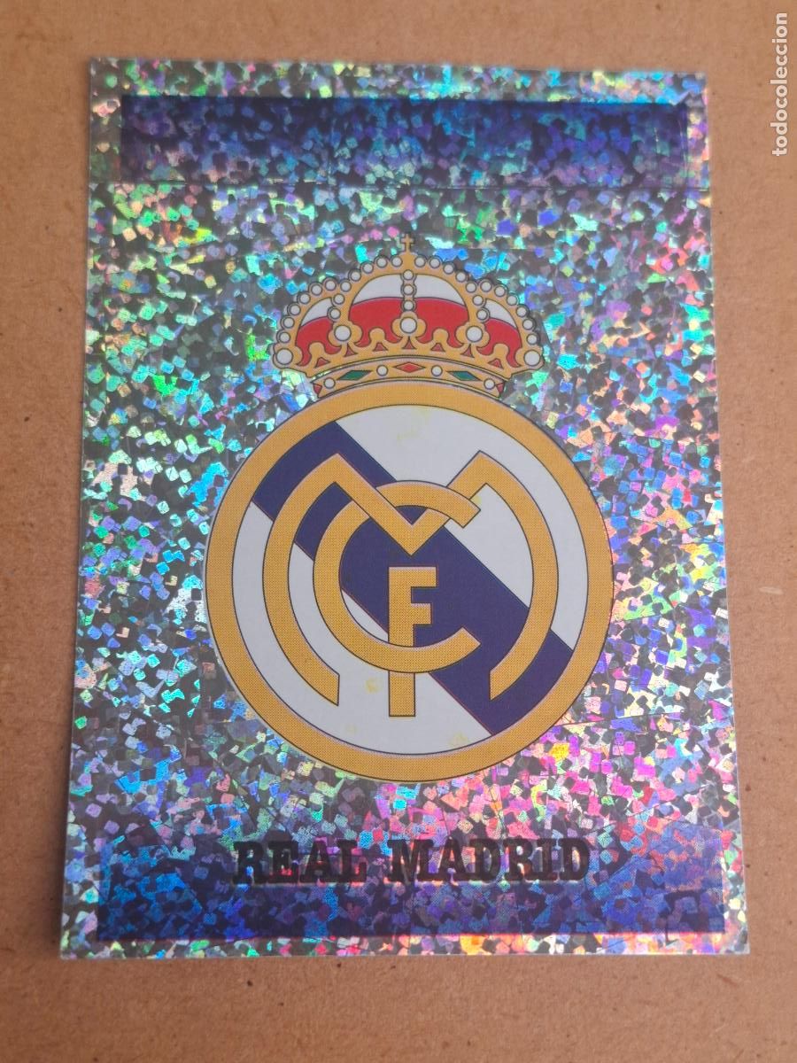 Cromos de f&uacute;tbol: PANINI LIGA 2000 2001 00 01 - 69 ESCUDO - REAL MADRID ( NUNCA PEGADO )
