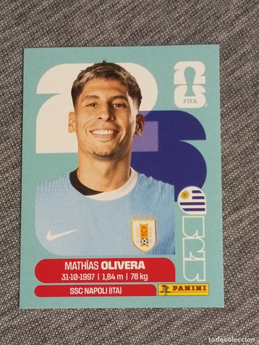 Cromos de f&uacute;tbol: OLIVERA URU 7 STICKER MUNDIAL 2026 PANINI FIFA WORLD CUP NUEVO