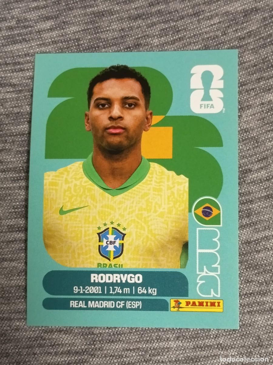 Cromos de f&uacute;tbol: RODRYGO BRA 15 STICKER MUNDIAL 2026 PANINI FIFA WORLD CUP NUEVO