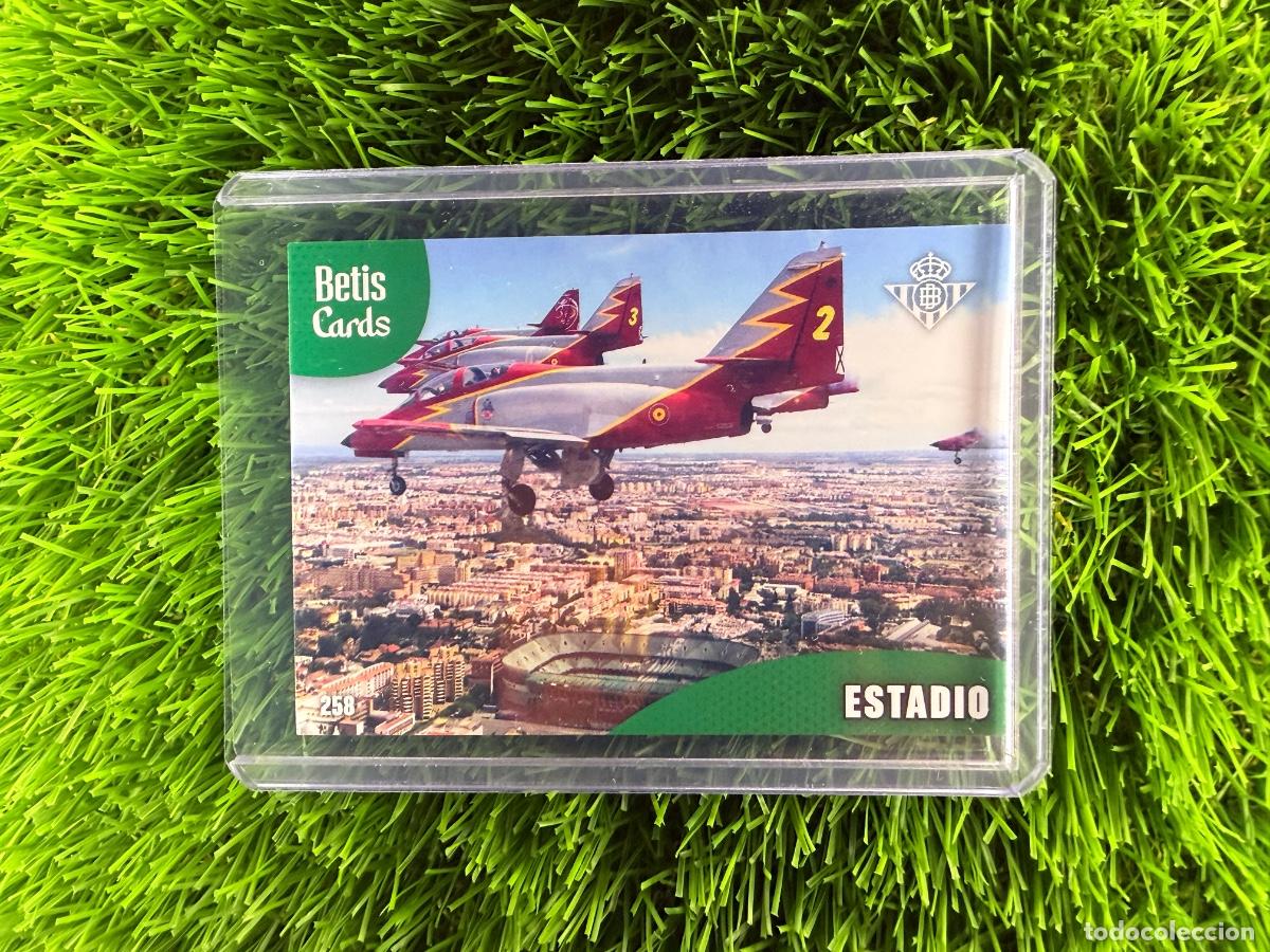 Cromos de f&uacute;tbol: N&ordm; 258 Estadio Real Betis Holycards Betis Cards 2025