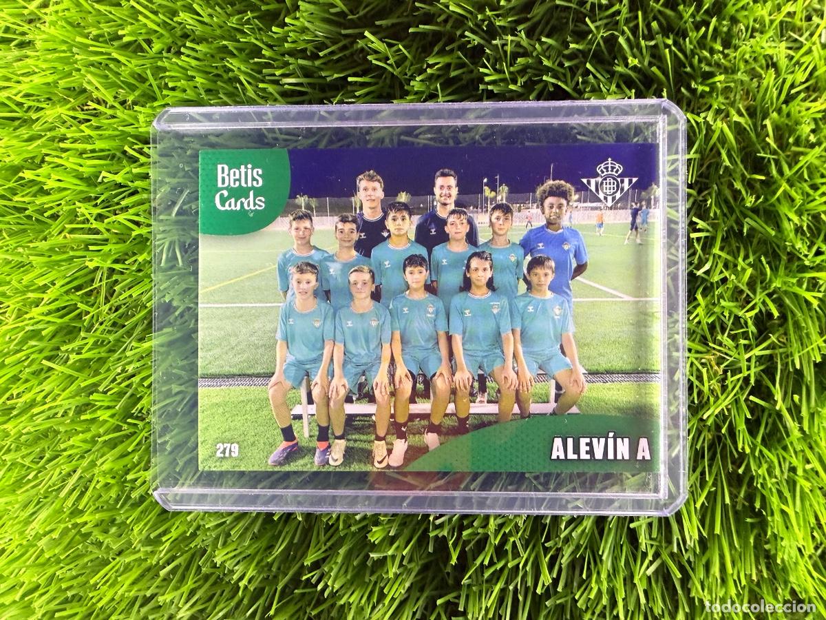 Cromos de f&uacute;tbol: N&ordm; 279 Alev&iacute;n A Cantera Real Betis Holycards Betis Cards 2025