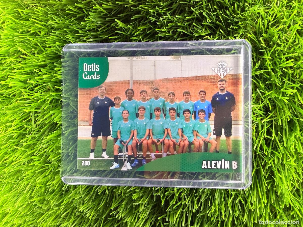 Cromos de f&uacute;tbol: N&ordm; 280 Alev&iacute;n B Cantera Real Betis Holycards Betis Cards 2025