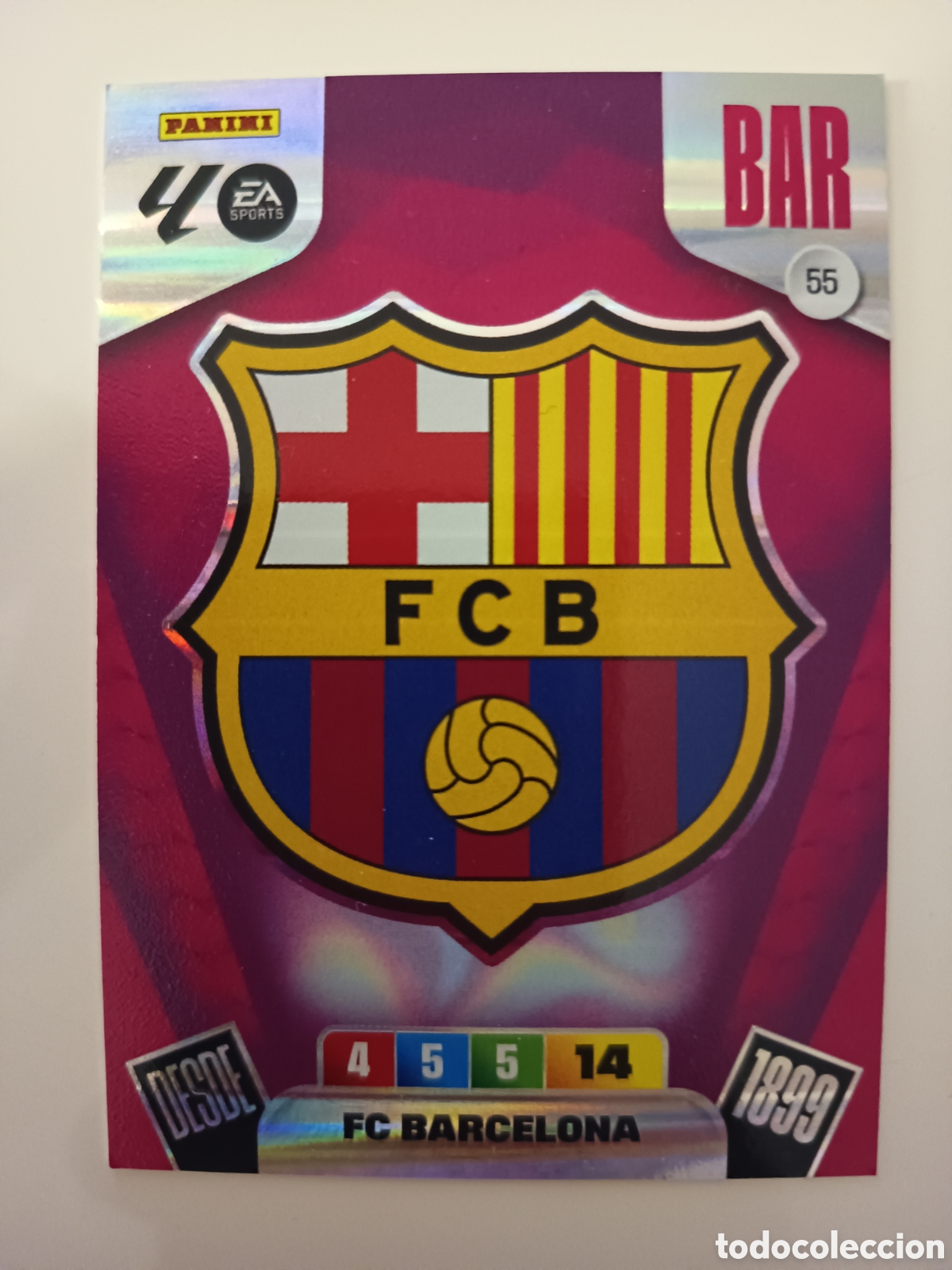 Football Stickers: 55 FC Barcelona adrenalyn xl 2025-2026