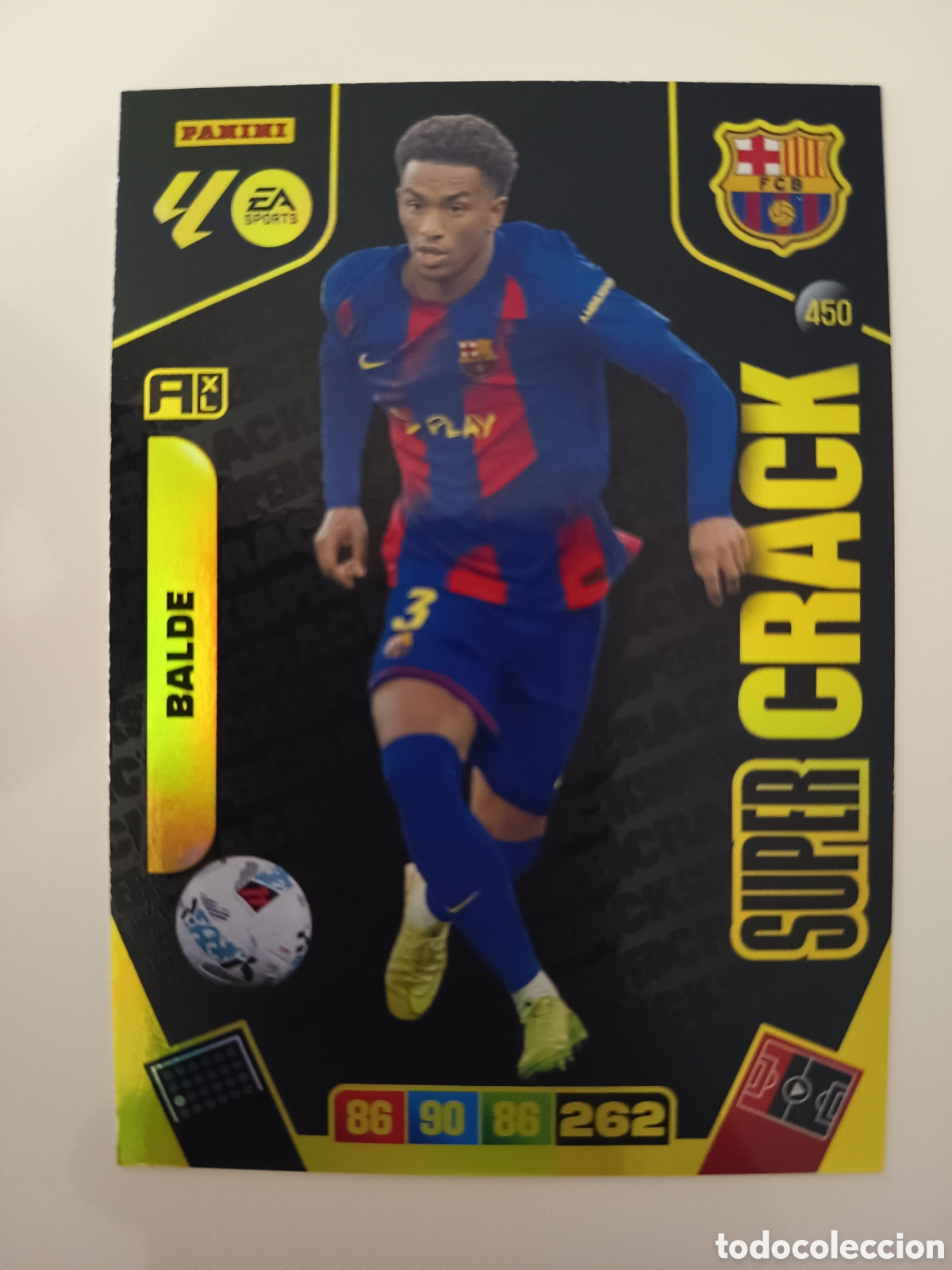 Cromos de f&uacute;tbol: 450 Balde Super Crack adrenalyn xl 2025-2026