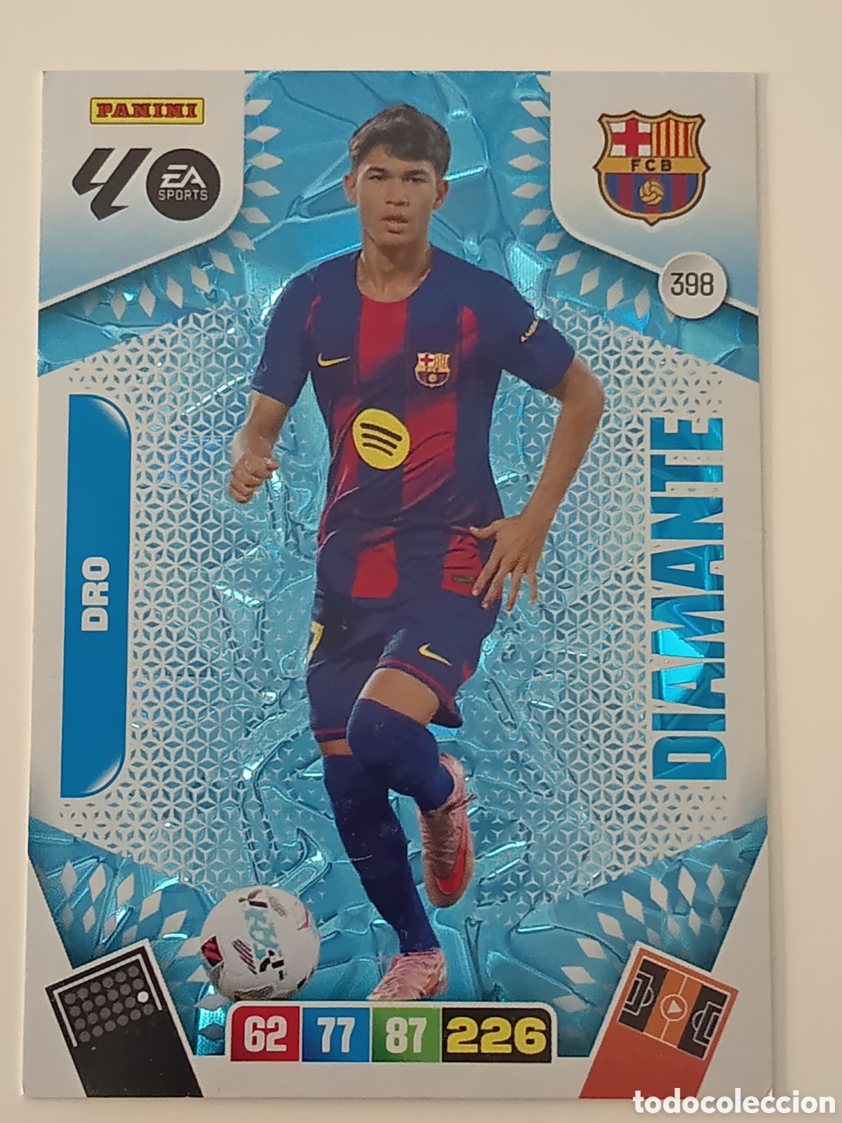 Cromos de f&uacute;tbol: 398 Dro Diamante adrenalyn xl 2025-2026