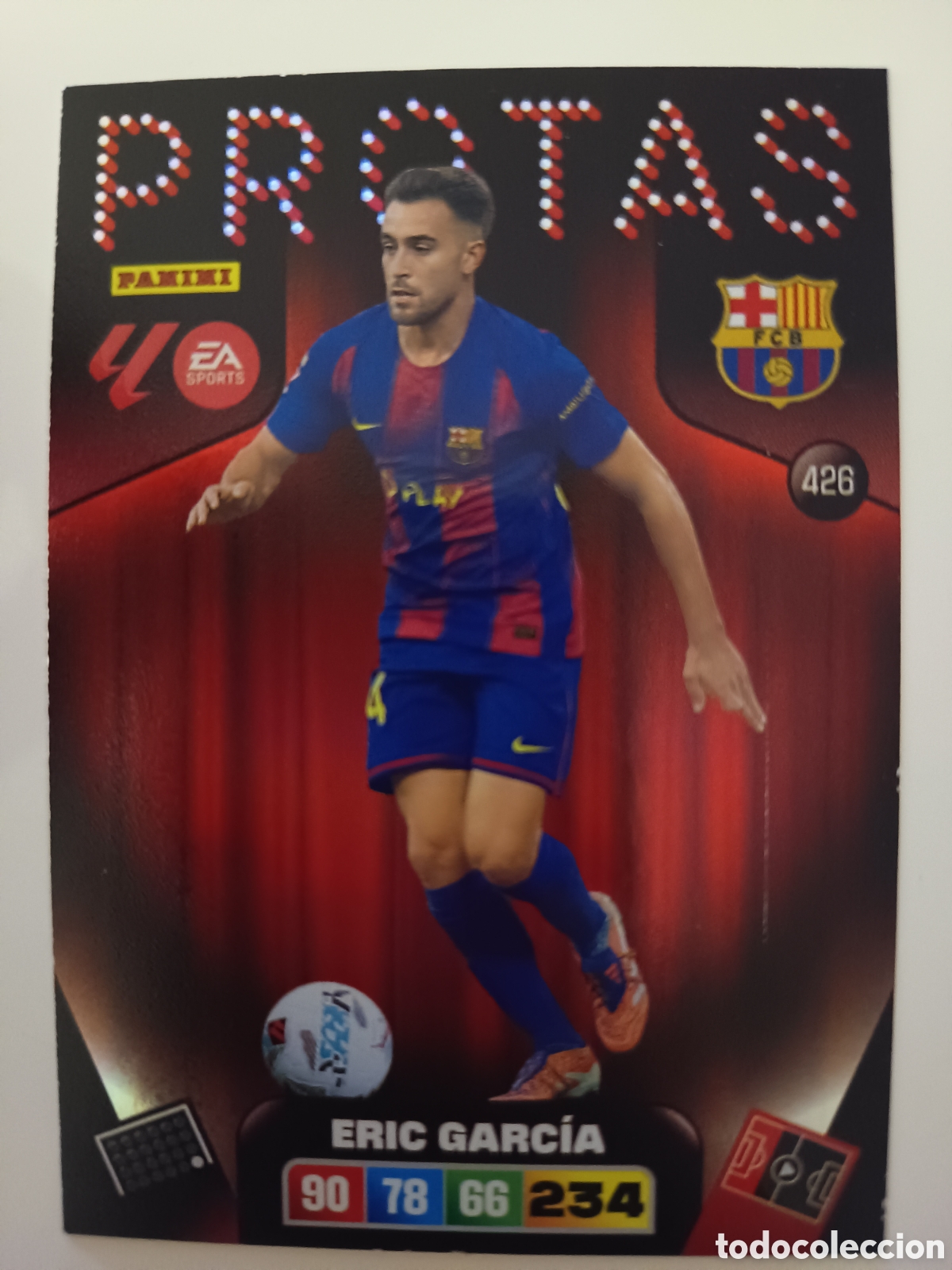 Cromos de f&uacute;tbol: 426 Eric Garc&iacute;a Protas adrenalyn xl 2025-2026