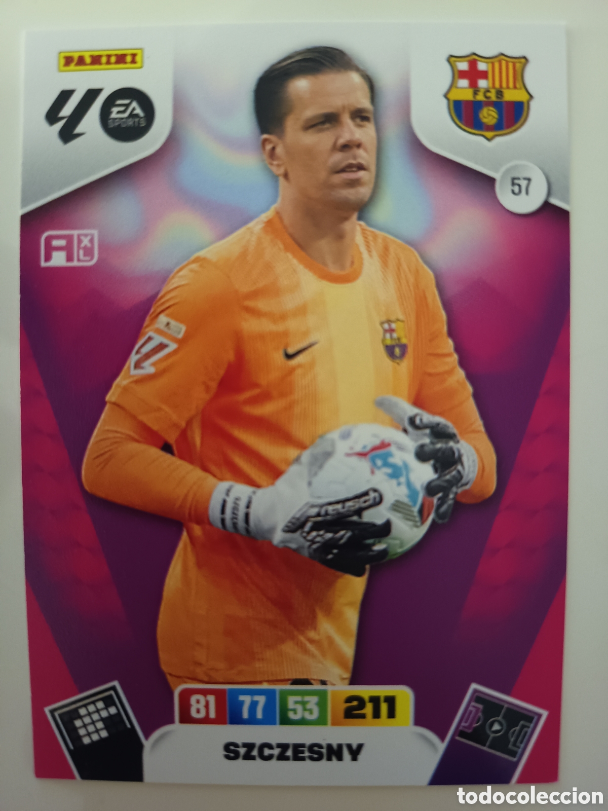 Cromos de f&uacute;tbol: 57 Szczesny adrenalyn xl 2025-2026