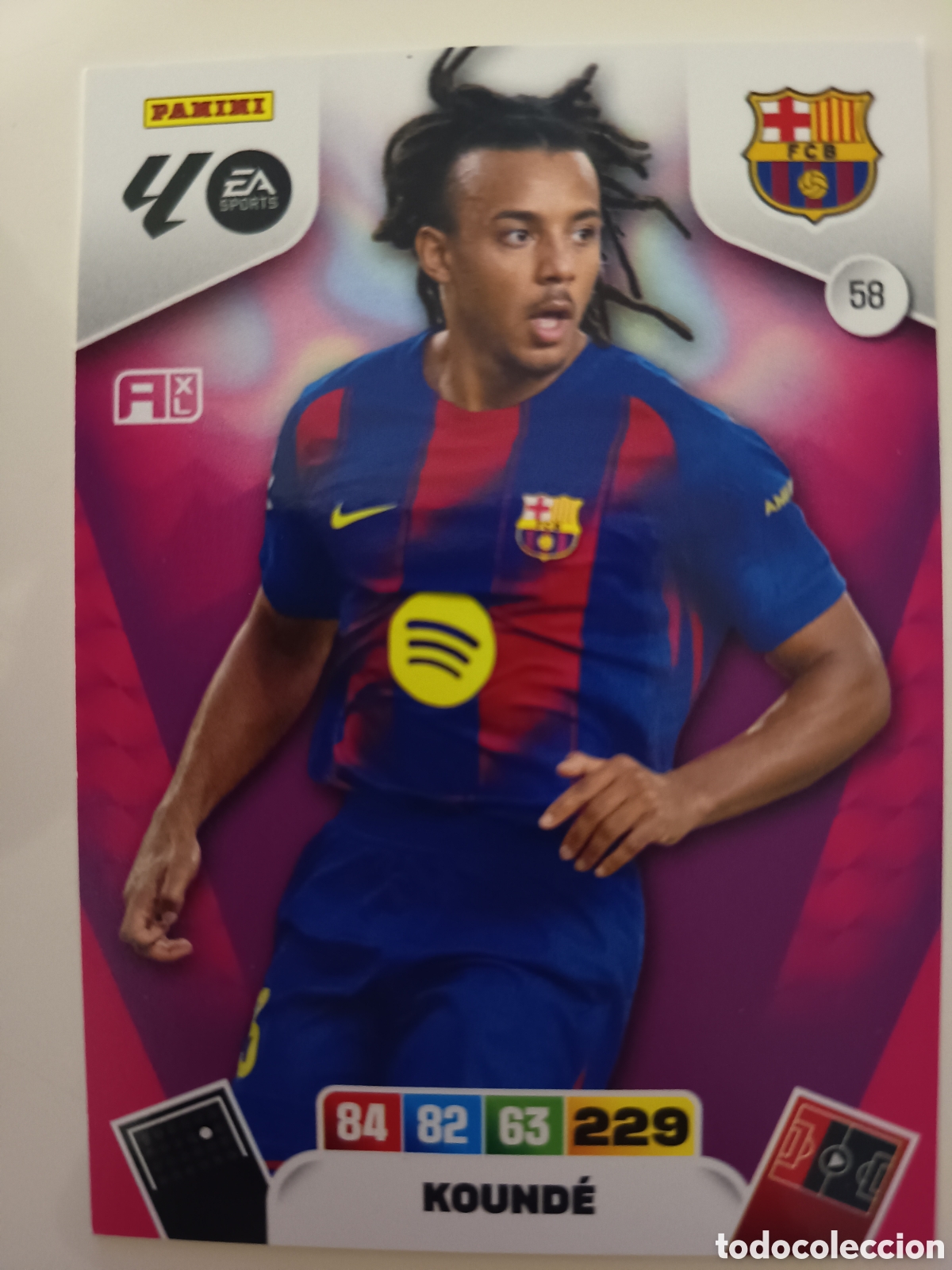 Cromos de f&uacute;tbol: 58 Kounde adrenalyn xl 2025-2026