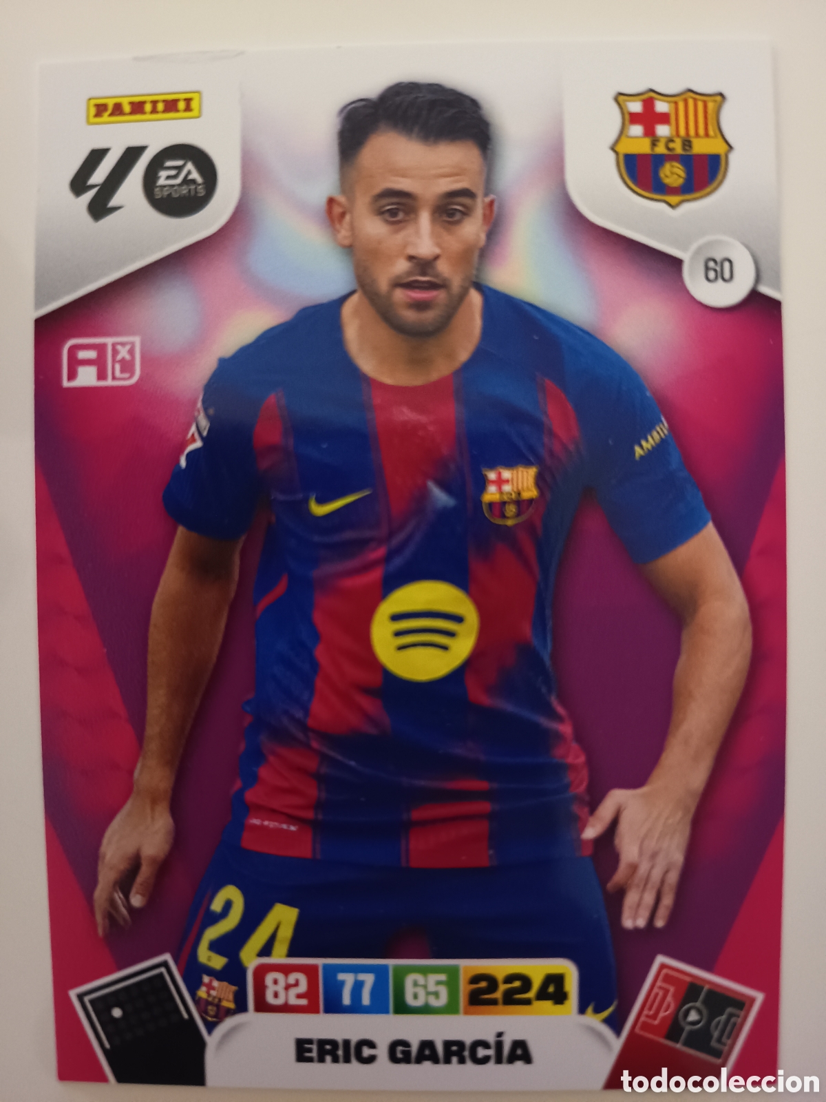 Cromos de f&uacute;tbol: 60 Eric Garc&iacute;a adrenalyn xl 2025-2026