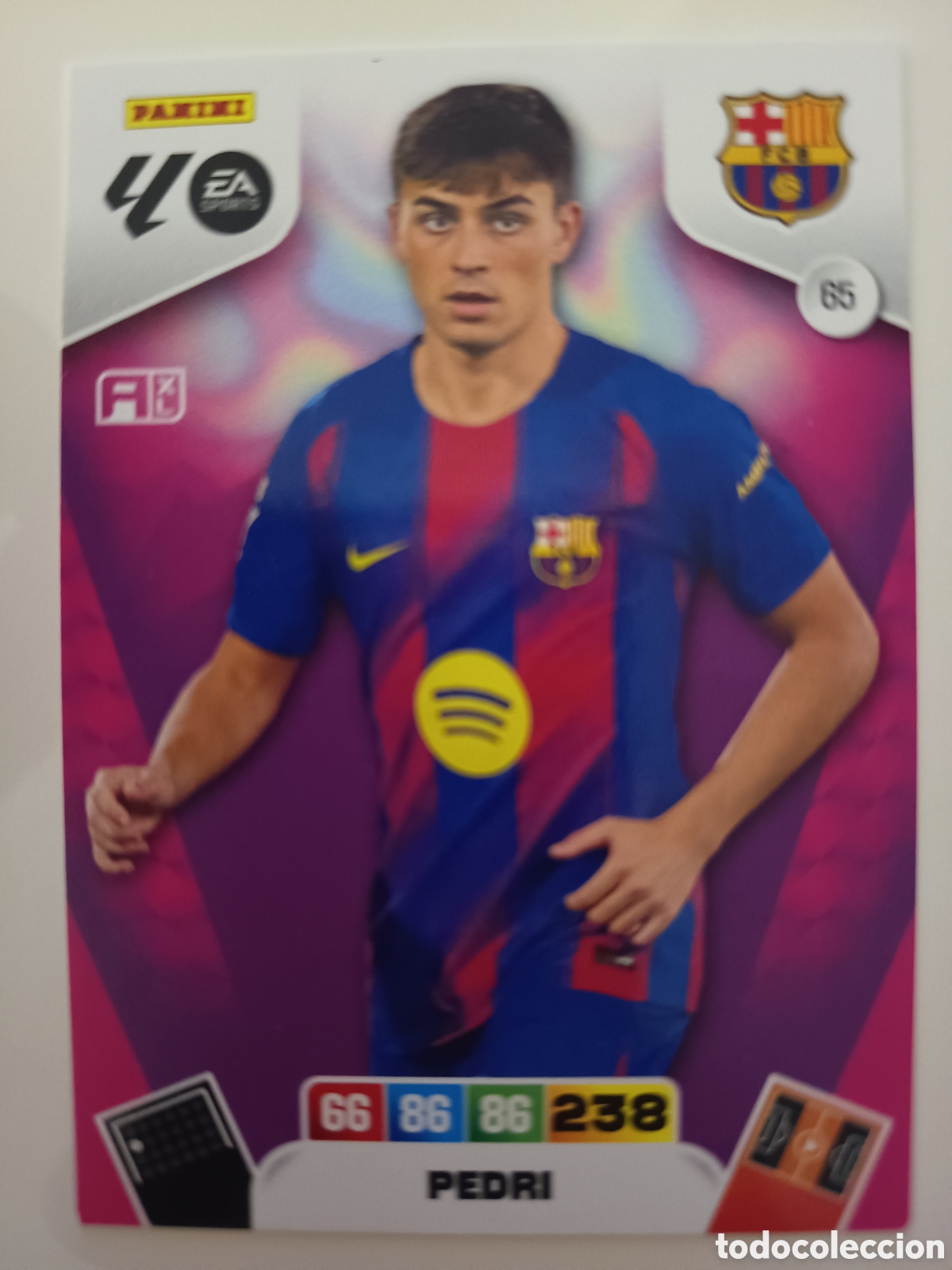 Football Stickers: 65 Pedri adrenalyn xl 2025-2026
