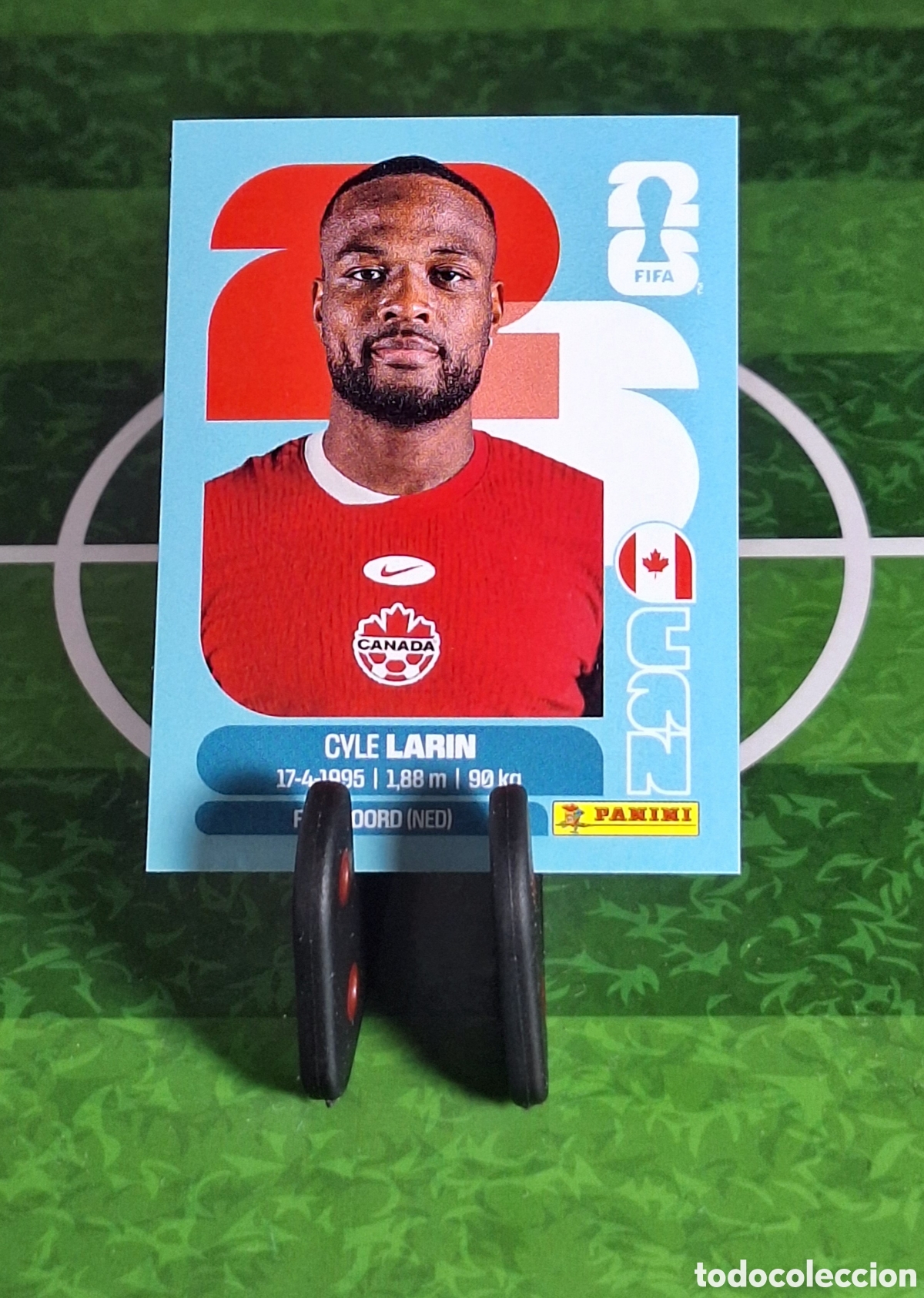 Football Stickers: CYLE LARIN #CAN 19 MUNDIAL 2026
