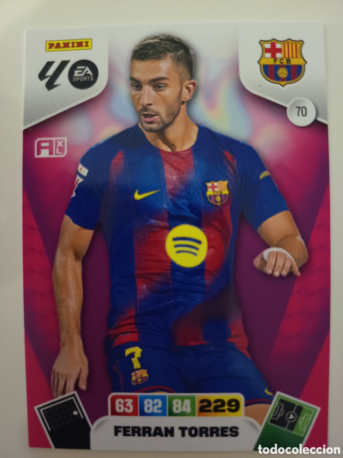 Cromos de f&uacute;tbol: 70 Ferran Torres adrenalyn xl 2025-2026