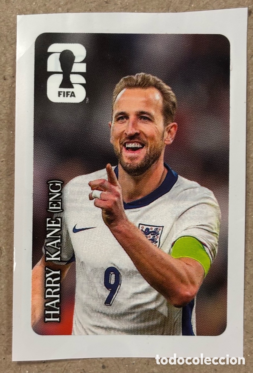 Cromos de f&uacute;tbol: HARRY KANE (INGLATERRA). CROMO PANINI PROMOCI&Oacute;N COCA-COLA MUNDIAL FIFA 2026.
