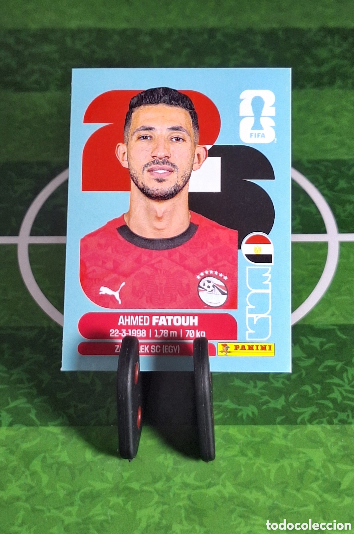 Fu&szlig;ball-Sticker: AHMED FATOUH #EGY 9 MUNDIAL 2026