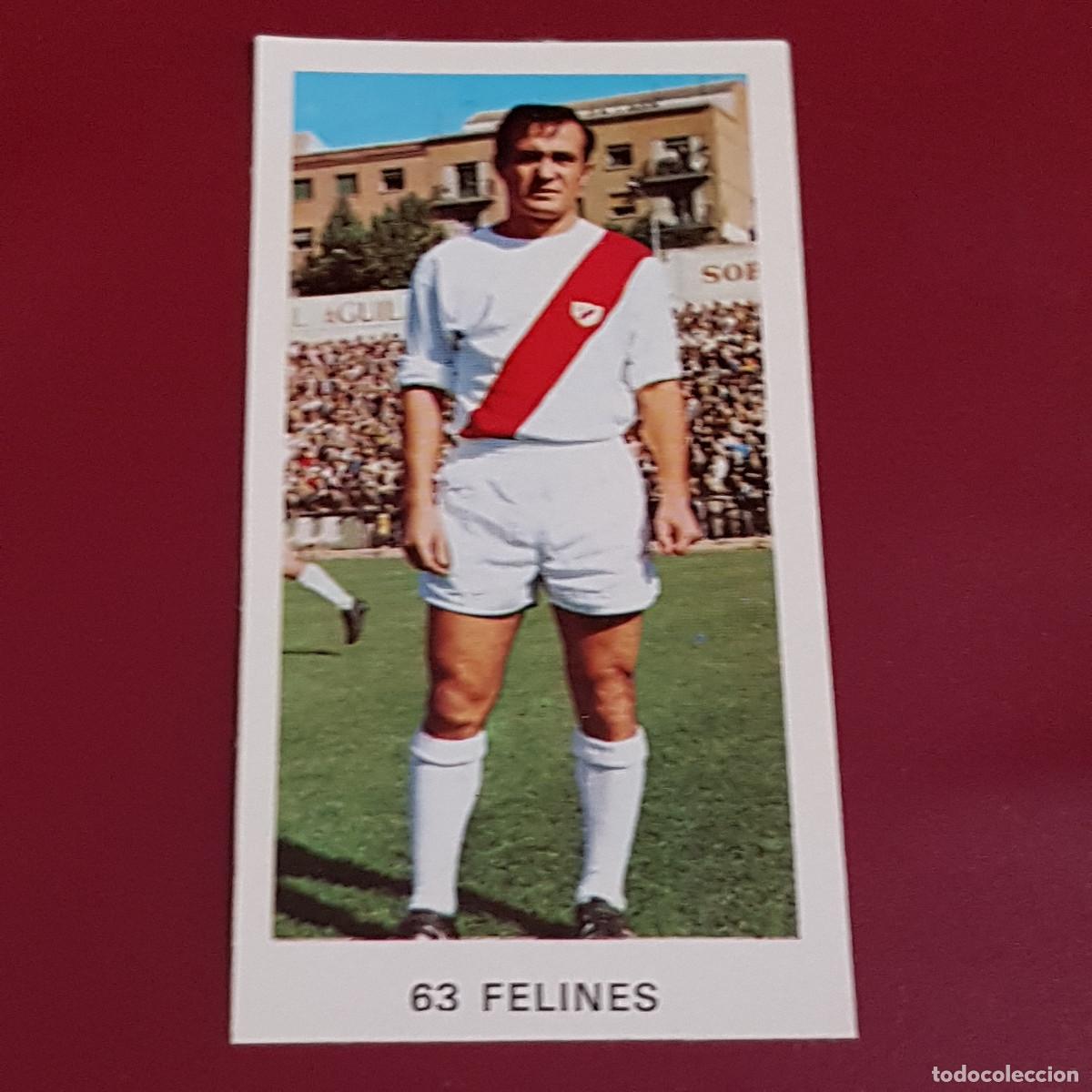 Cromos de Futebol: RUIZ ROMERO DULCINEA - FUTBOL 1972 1973 - 72 73 - RAYO VALLECANO - FELINES 63 - NUNCA PEGADO